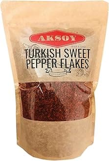 Premium Quality Turkish Sweet Red Pepper Flakes 200GR | Flakes Size 3-4mm | Mild, Sweet & Flavorful | Perfect for Cooking, Seasoning, Garnishing & Enhancing Dishes