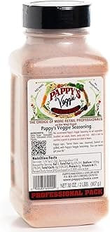 Pappy's Veggie Seasoning - Flavorful Spice Blend for Roasted Vegetables, Stir-Fries, Grilled Veggies, Salads, and Soups | Perfect for Enhancing All Plant-Based Dishes