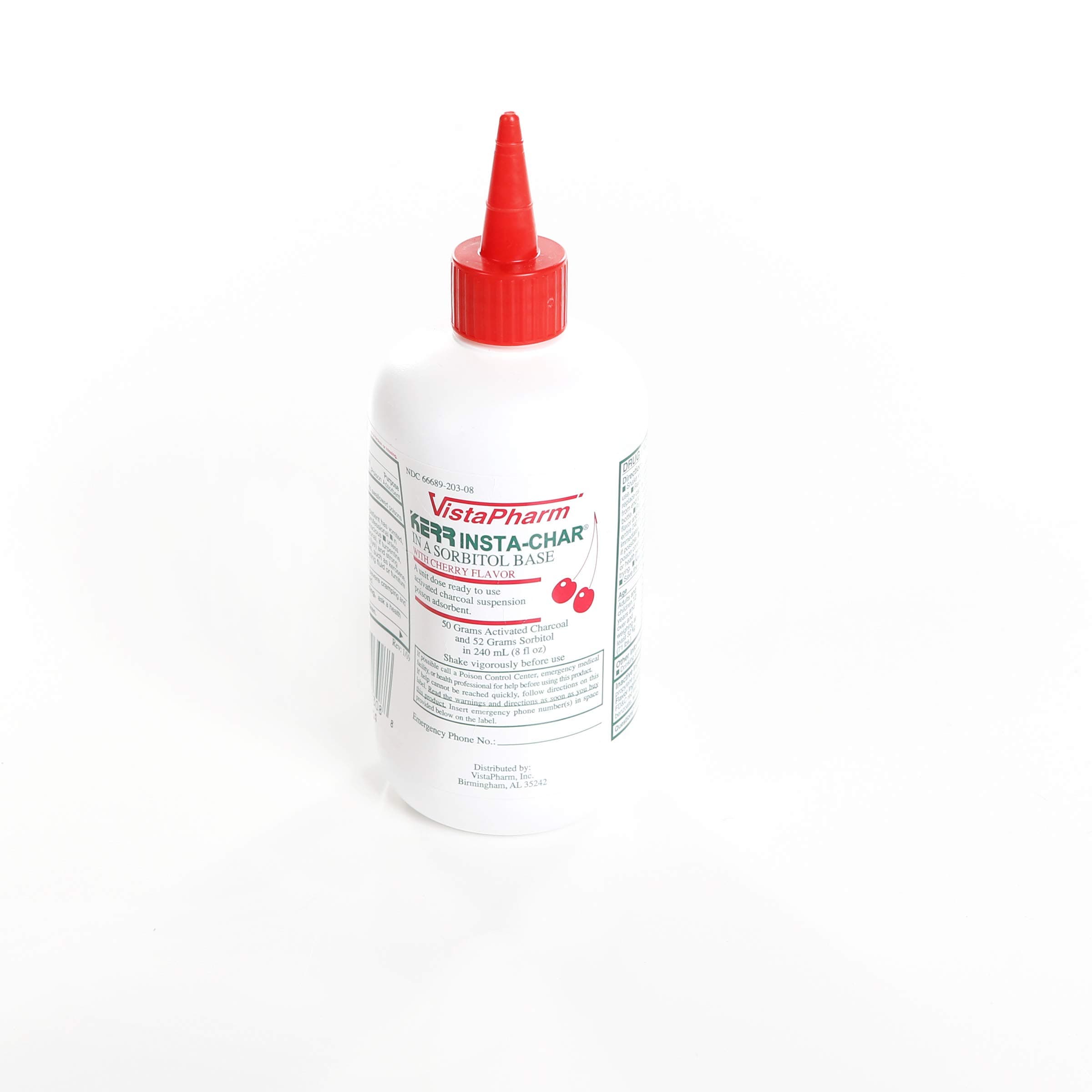 VistaPharm Kerr Insta-Char Sorbitol (Cherry, 8 fl oz)