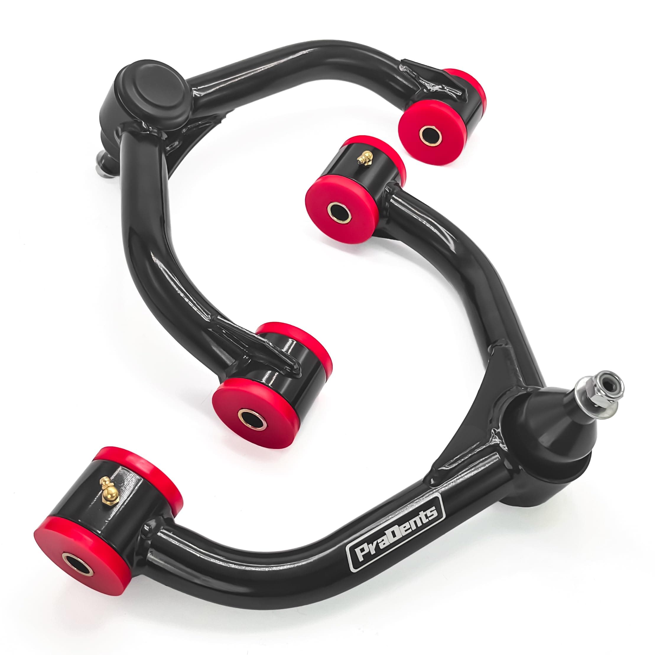 2-4” Lift Front Upper Control Arms for 2011-2019 Chevy Silverado/GMC Sierra 2500HD/3500HD 4WD, Heavy-Duty Tubular Design with Ball Joints