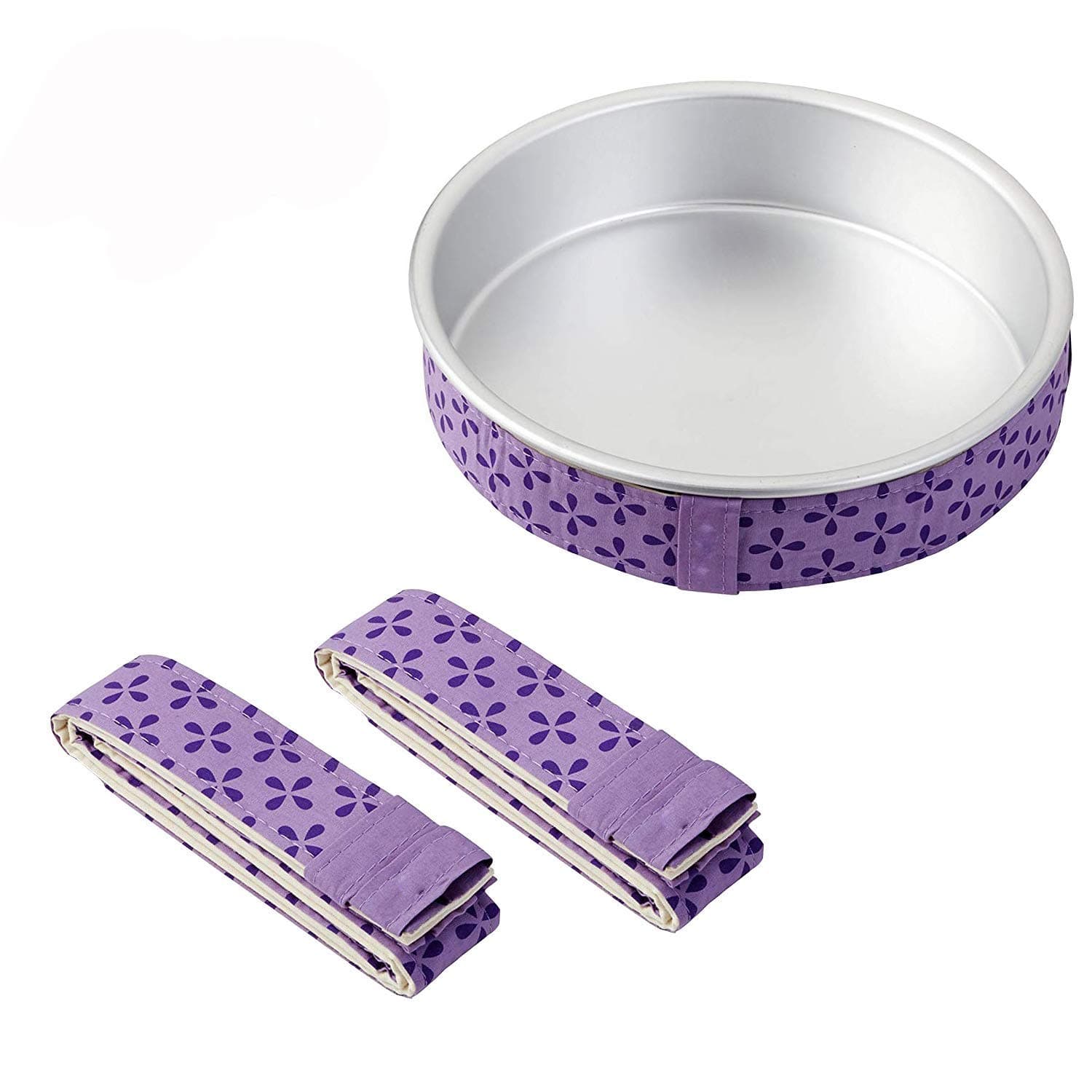 Ovyuzhen Cake Strip Bake Even Strip 3 Pack,Cake Pan Strips,Super Absorbent Thick Cotton Cake Strips for Baking