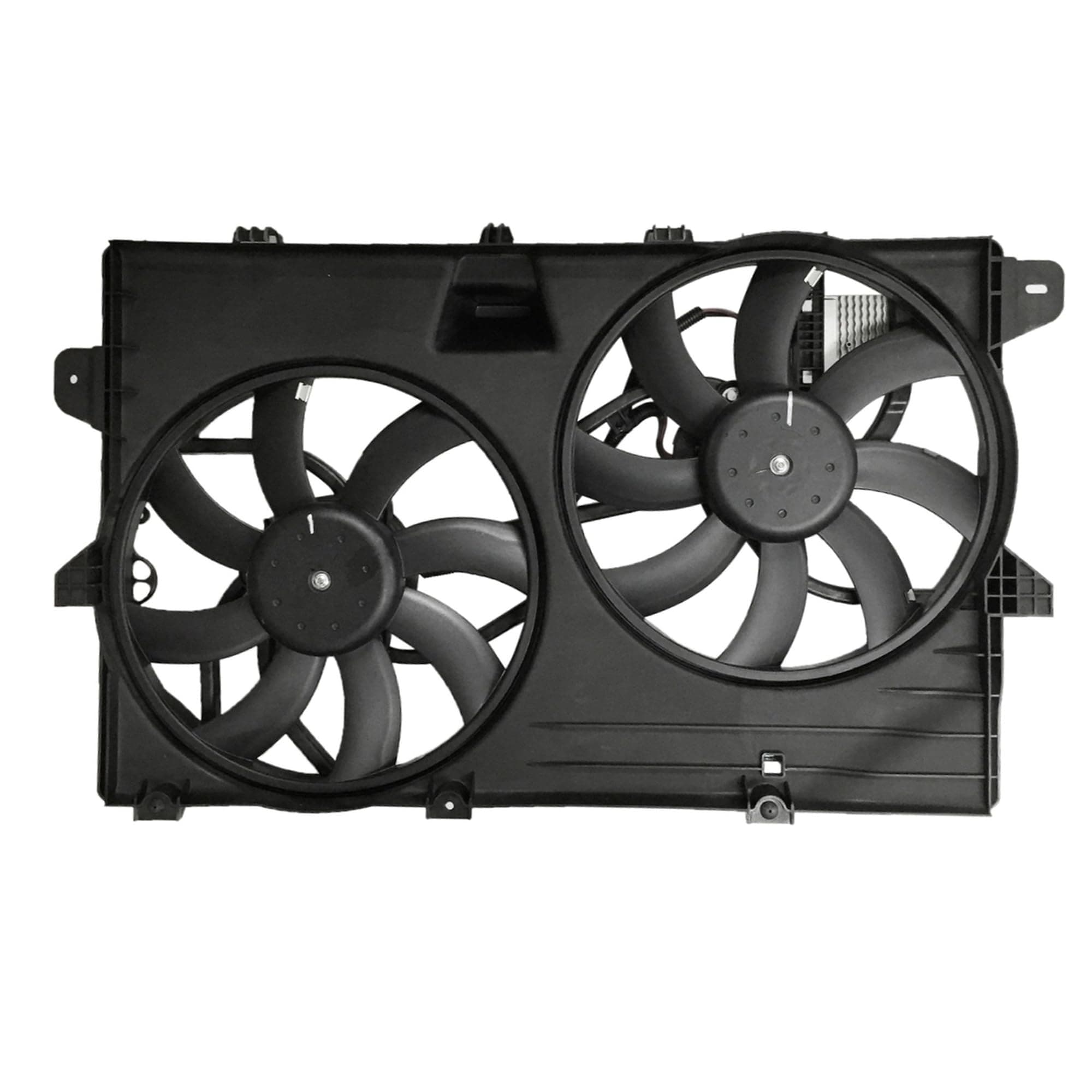 Engine Radiator Cooling Fan Assembly For 2007 2008 2009 2010 2011 2012 2013 2014 2015 Lincoln MKX For 2007-2014 Ford Edge