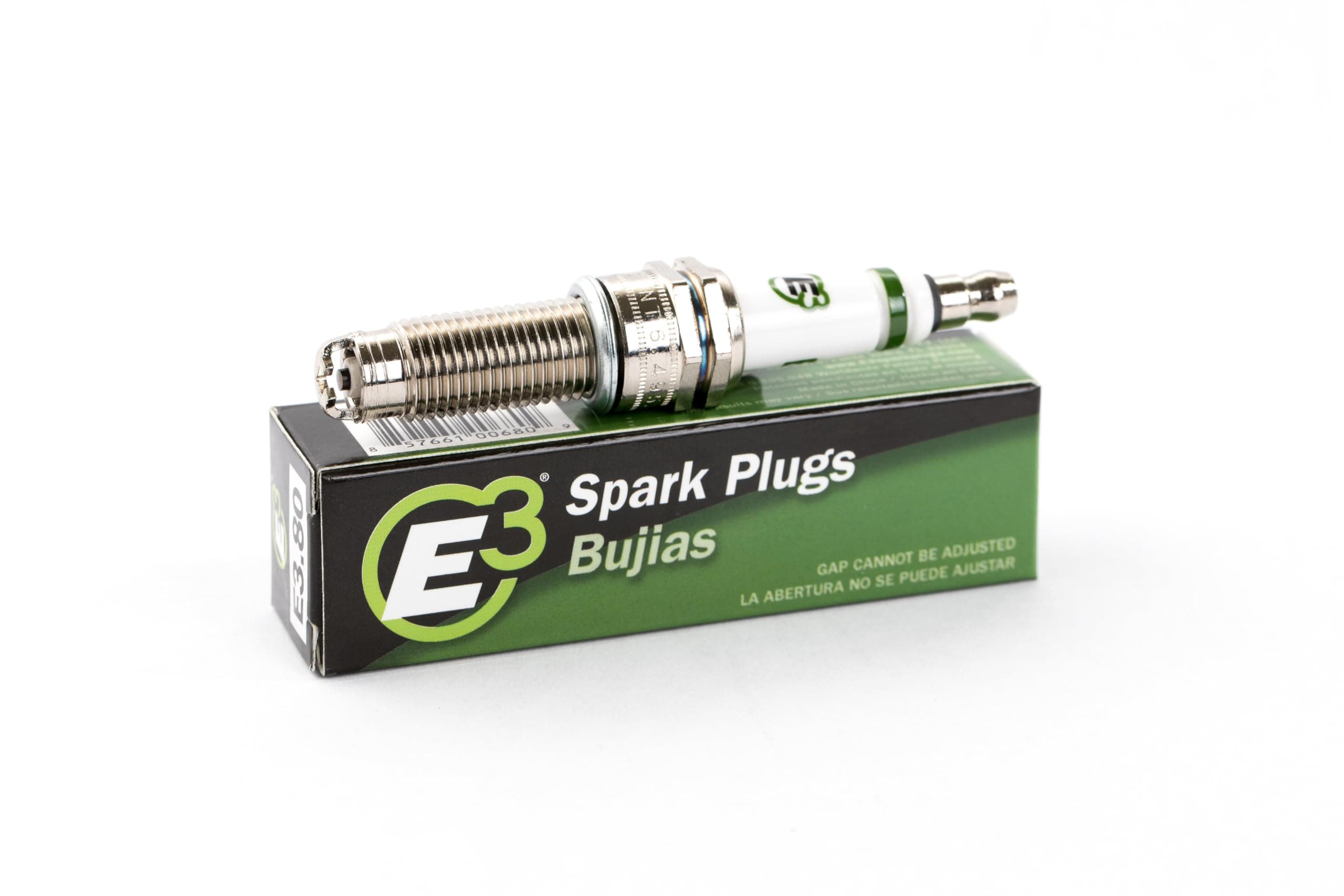 E3 Spark Plugs E3.80 Premium Automotive Spark Plug w/DiamondFIRE Technology (Pack of 1)