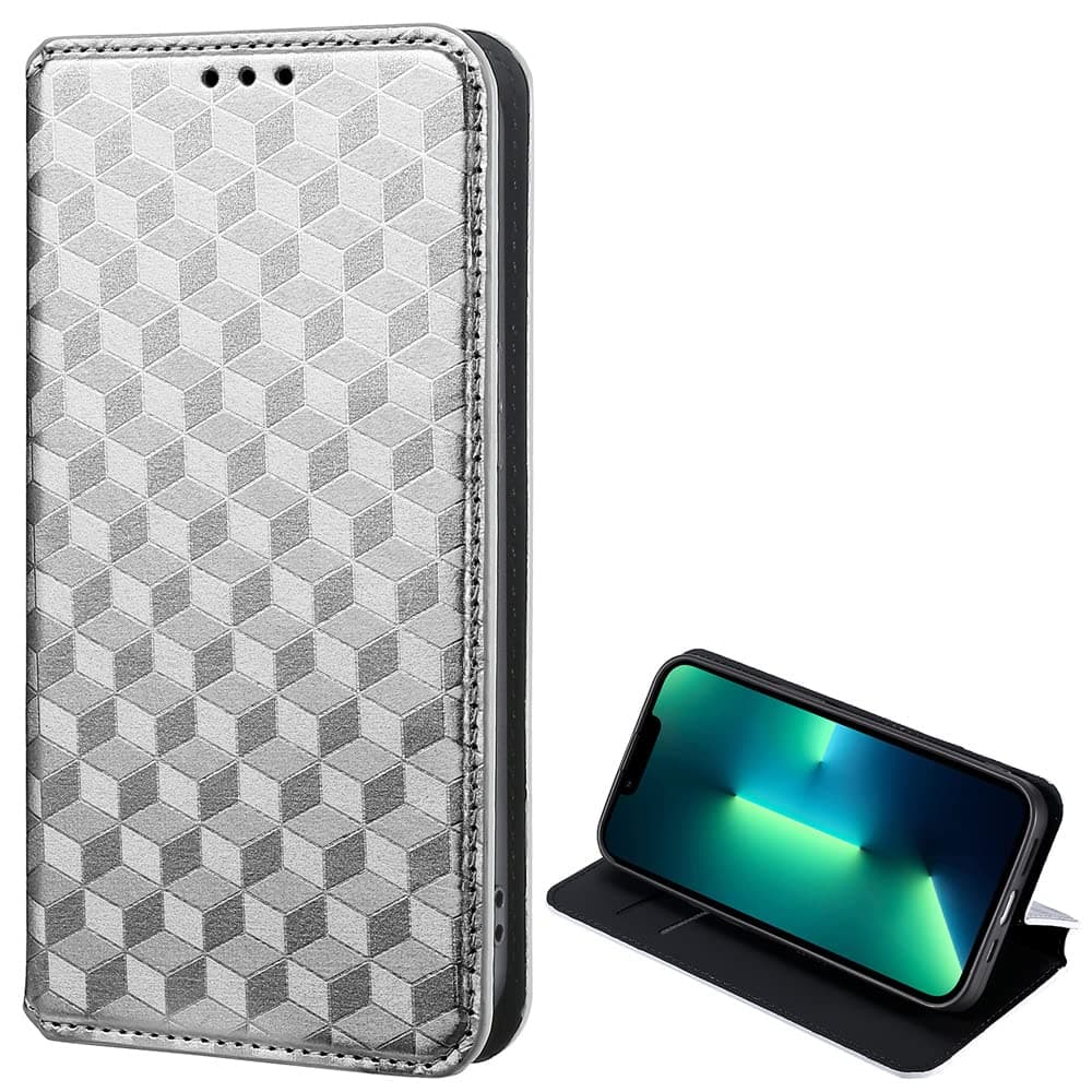 Case for Doogee S88 Pro Wallet Case, PU Leather Magnetic Closure Flip Case Phone Case Compatible with Doogee S88 Pro, Square3