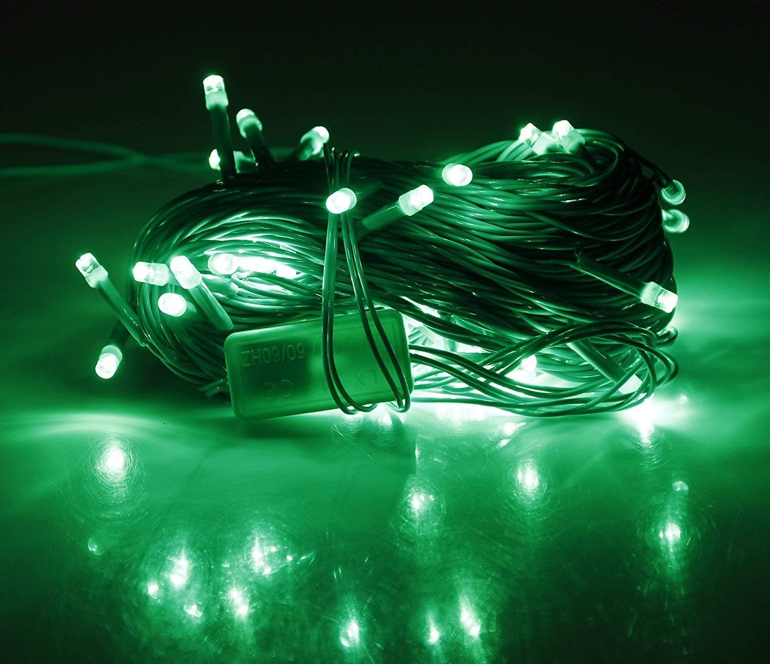 ascension ® Single Green String Strip Decoration Lights 13 Meter Long - Diwali/Festival/Wedding/Gifting/Xmax/New Year