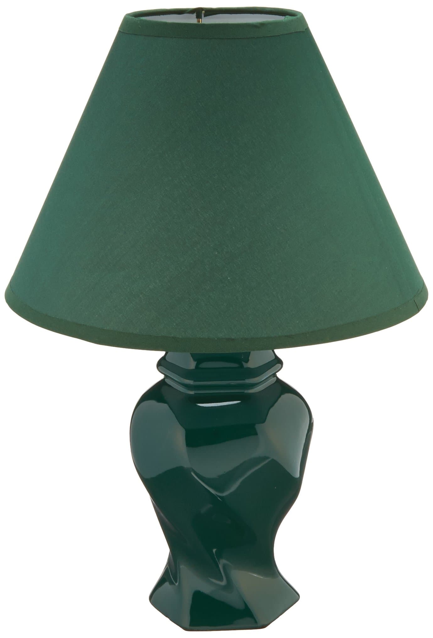 International 606GN Ceramic Table Lamp, Green