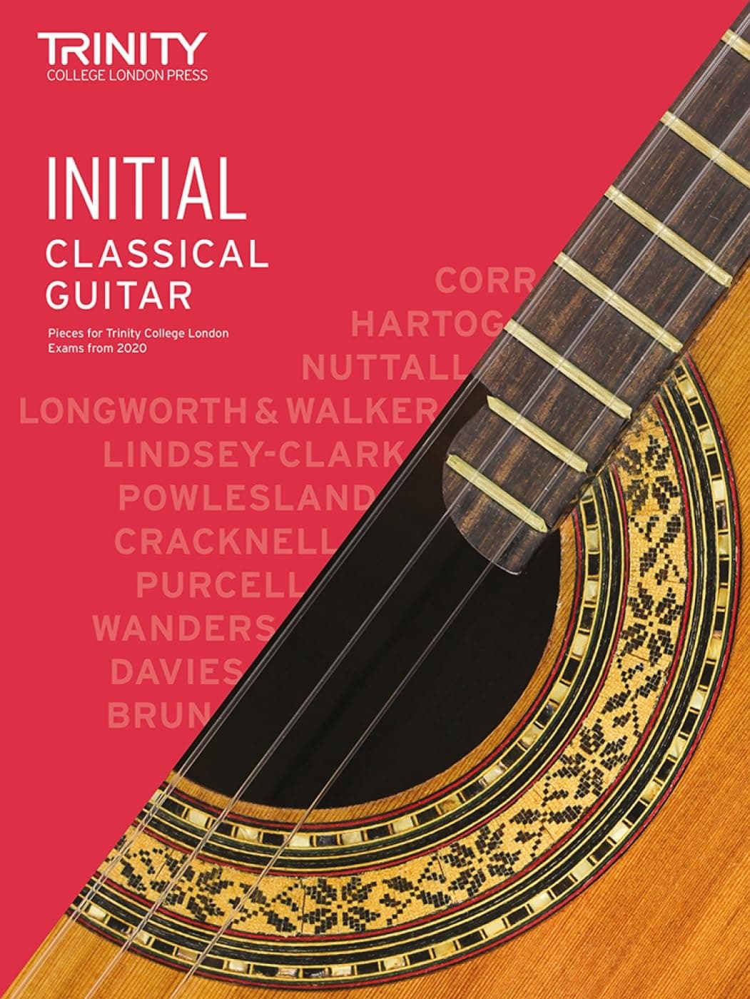 Trinity College London Classical Guitar Exam Pieces From 2020: Initial Grade