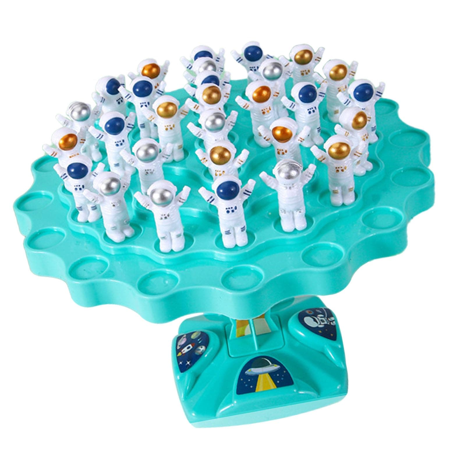 Cryfokt Puzzle Balance Tree Game, Interactive Enhance Coordination Early Educational Intelligent Balance Tree Game for Daily Life (L Blue 48 Spaceman), #613, CRYFOKTAWGKXG03MF-13
