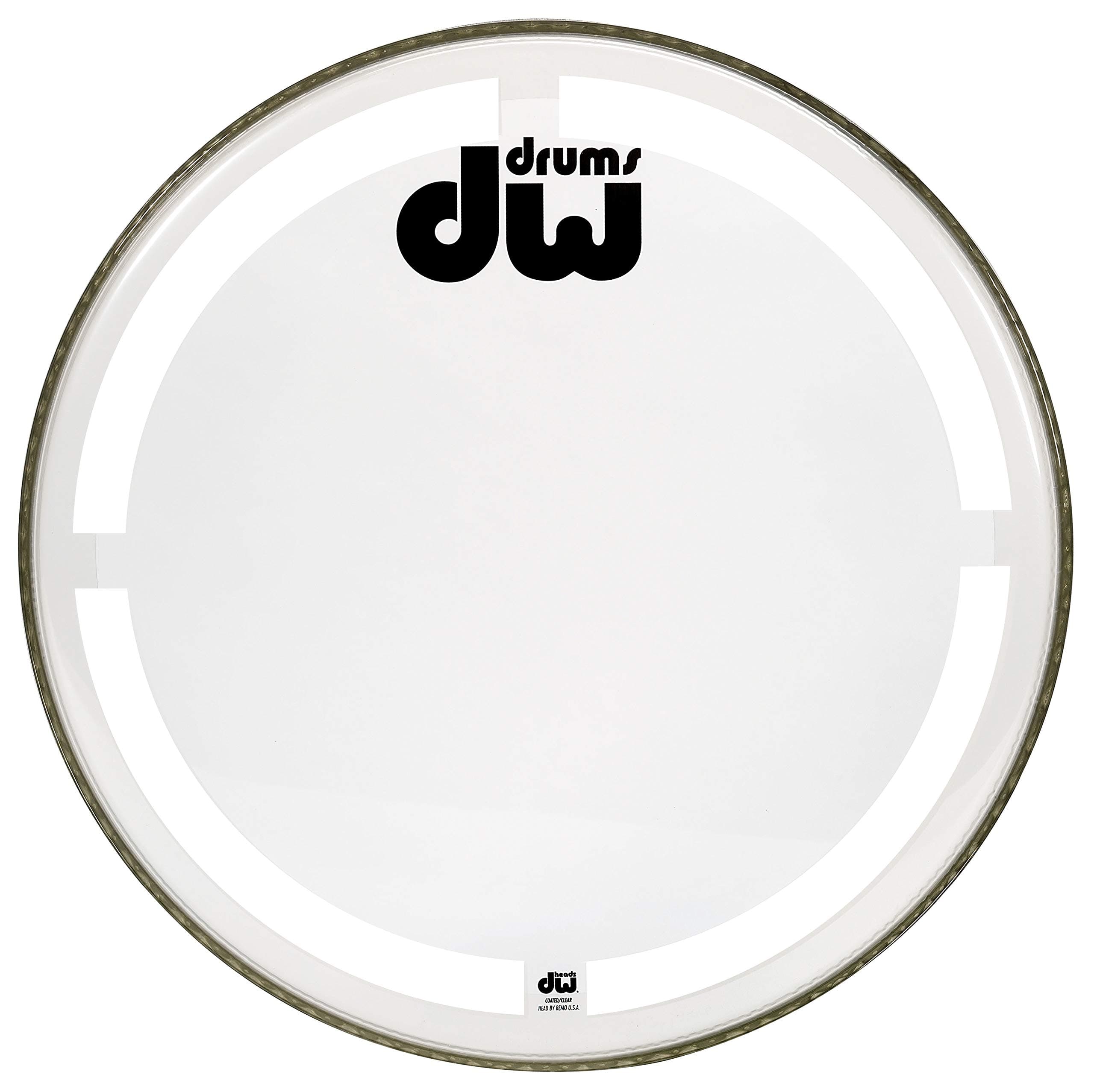 Drum Workshop Coated Clear Bass Drum Head, 16 inch
