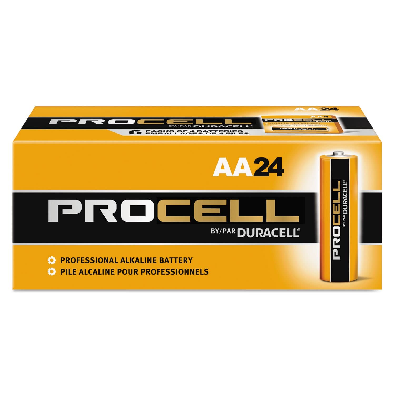 Duracell Procell AA 24 Pack PC1500BKD09 (packaging may vary)