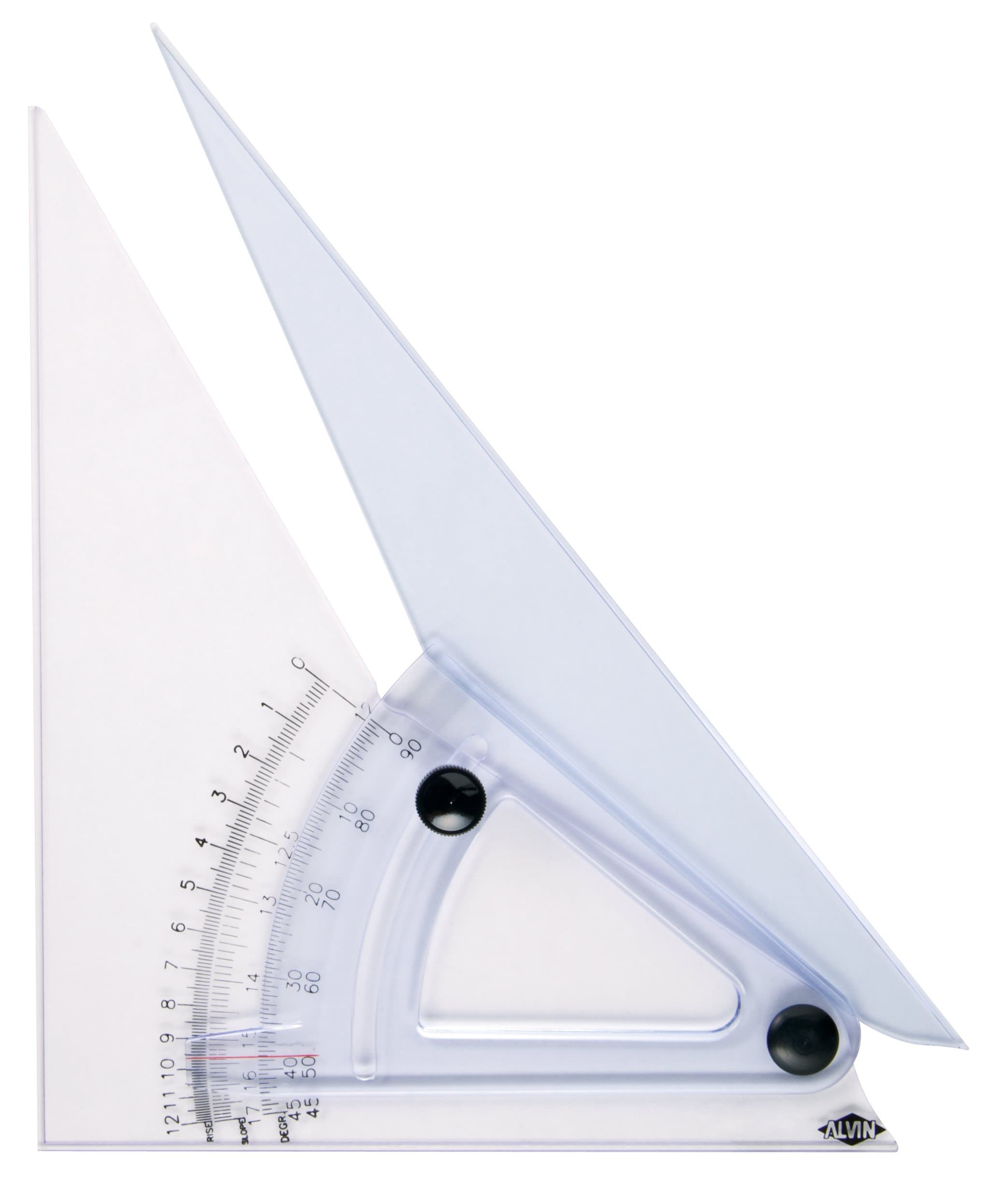 Alvin 12-Inch Computing Trig-Scale Adjustable Triangle (LX712K)