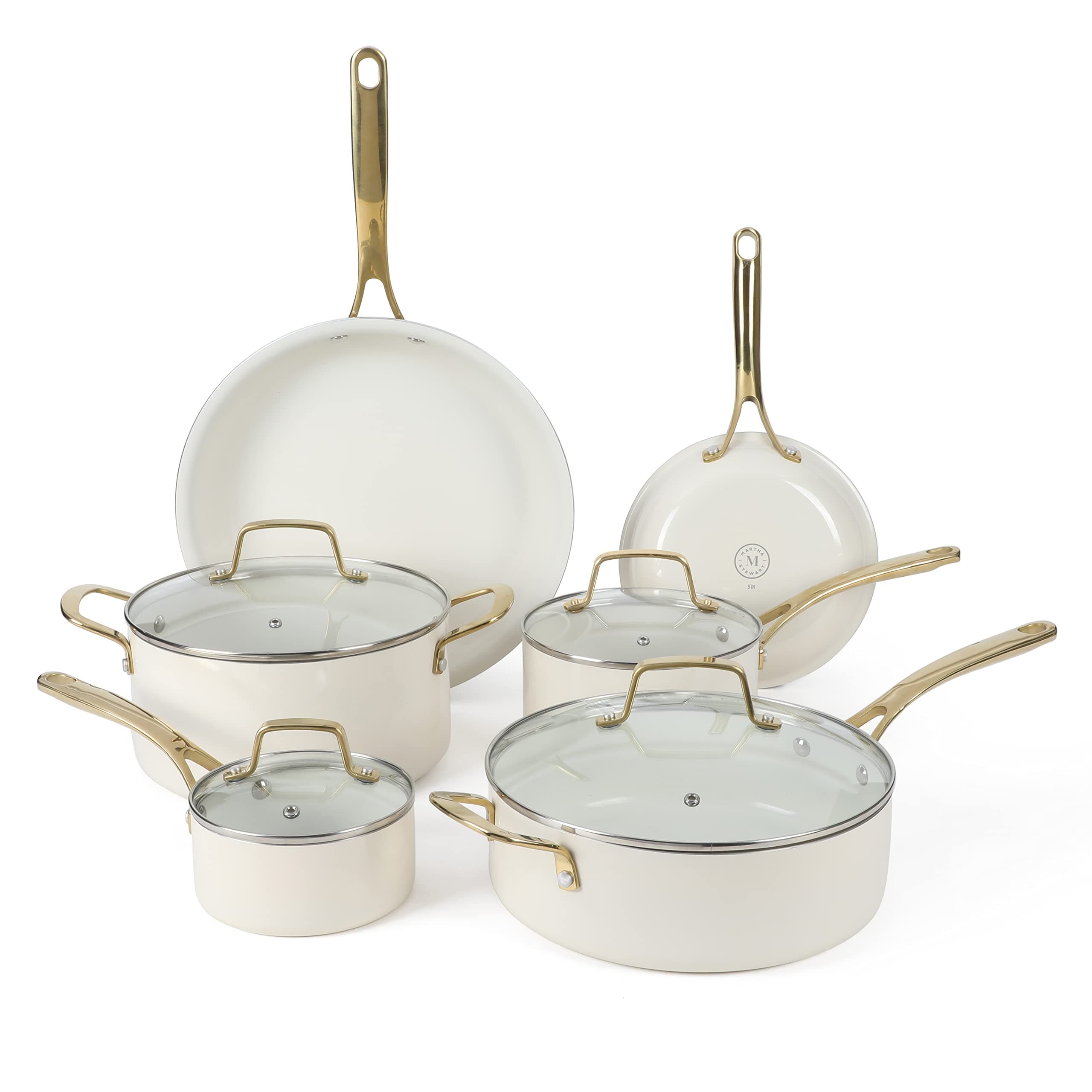 Martha Stewart Lockton Premium Nonstick Cookware Set