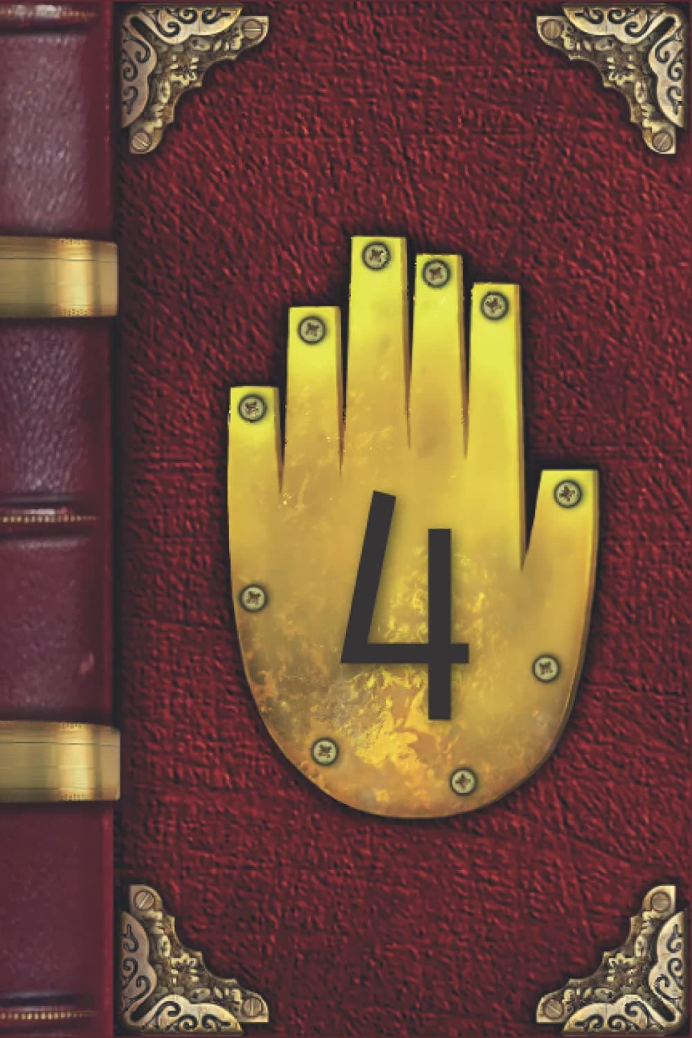 Gravity Falls Journal 4: Gravity Falls Fan Made Prop Book Journal | Gravity Falls Journal 1 2 3 diary.