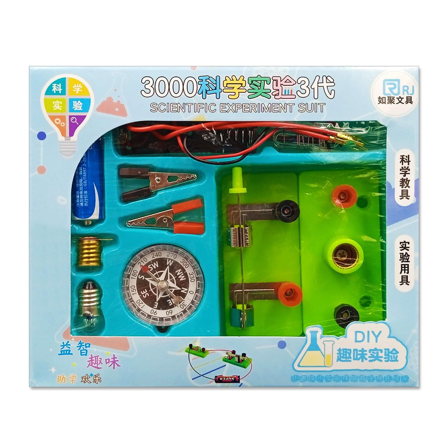 Scientific Experiment Suit - THE SMALL BULB LIGHTS UP