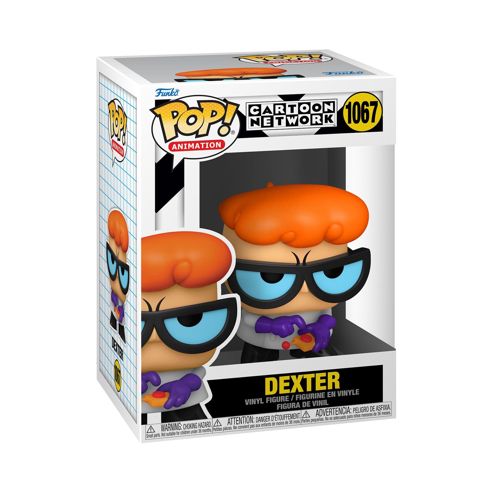 Pop! Animation: Dexter's Lab - Dexter With Remote - Dexter's Laboratory - Collectable Vinyl Figure - Gift Idea - Official Merchandise - Toys for Kids & Adults - TV Fans