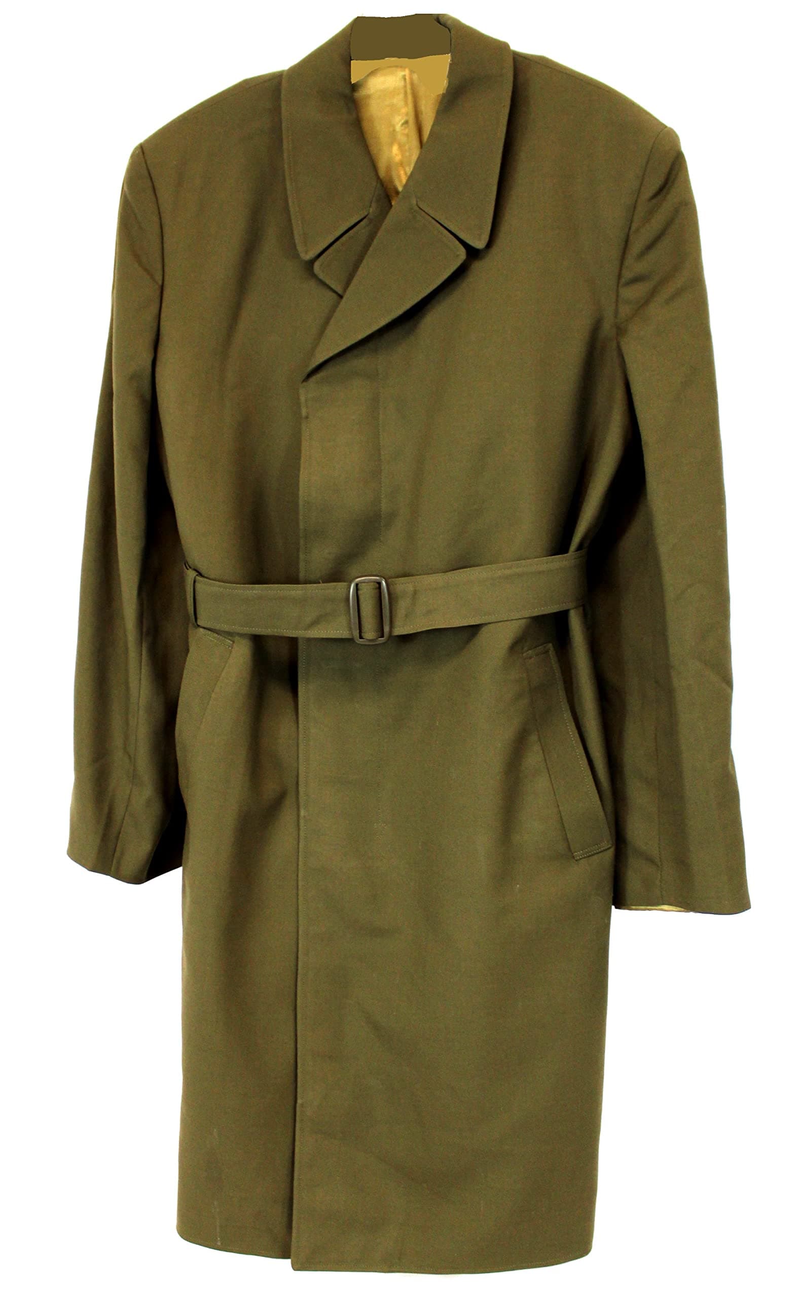 Original Soviet Officer Khaki Summer Overcoat for Man Size Medium