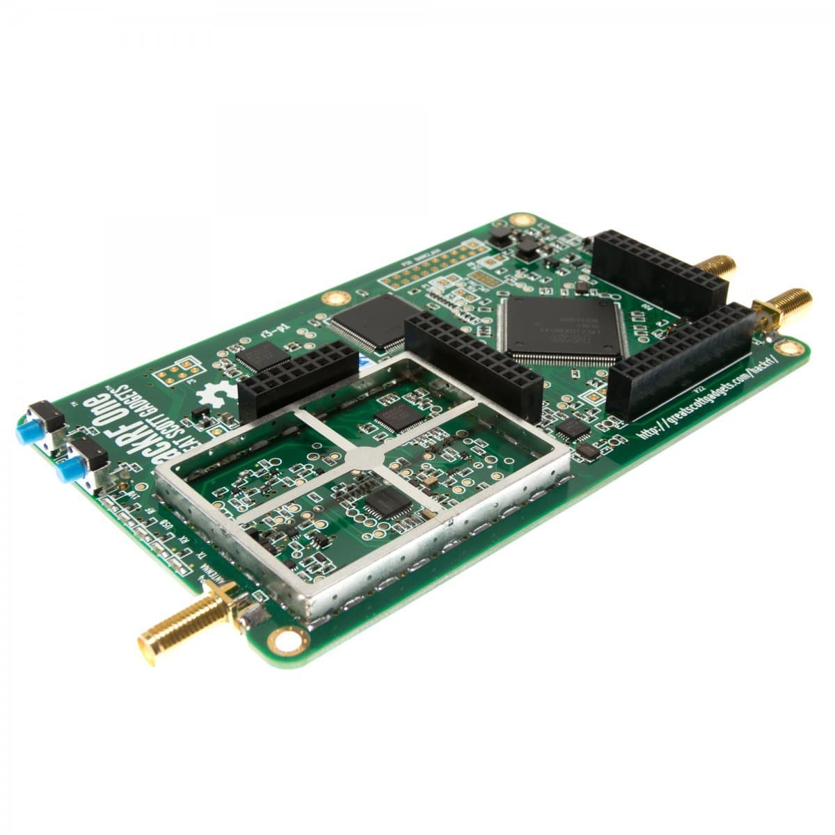 RF EMI Shield & Board-Level Kit for HackRF One