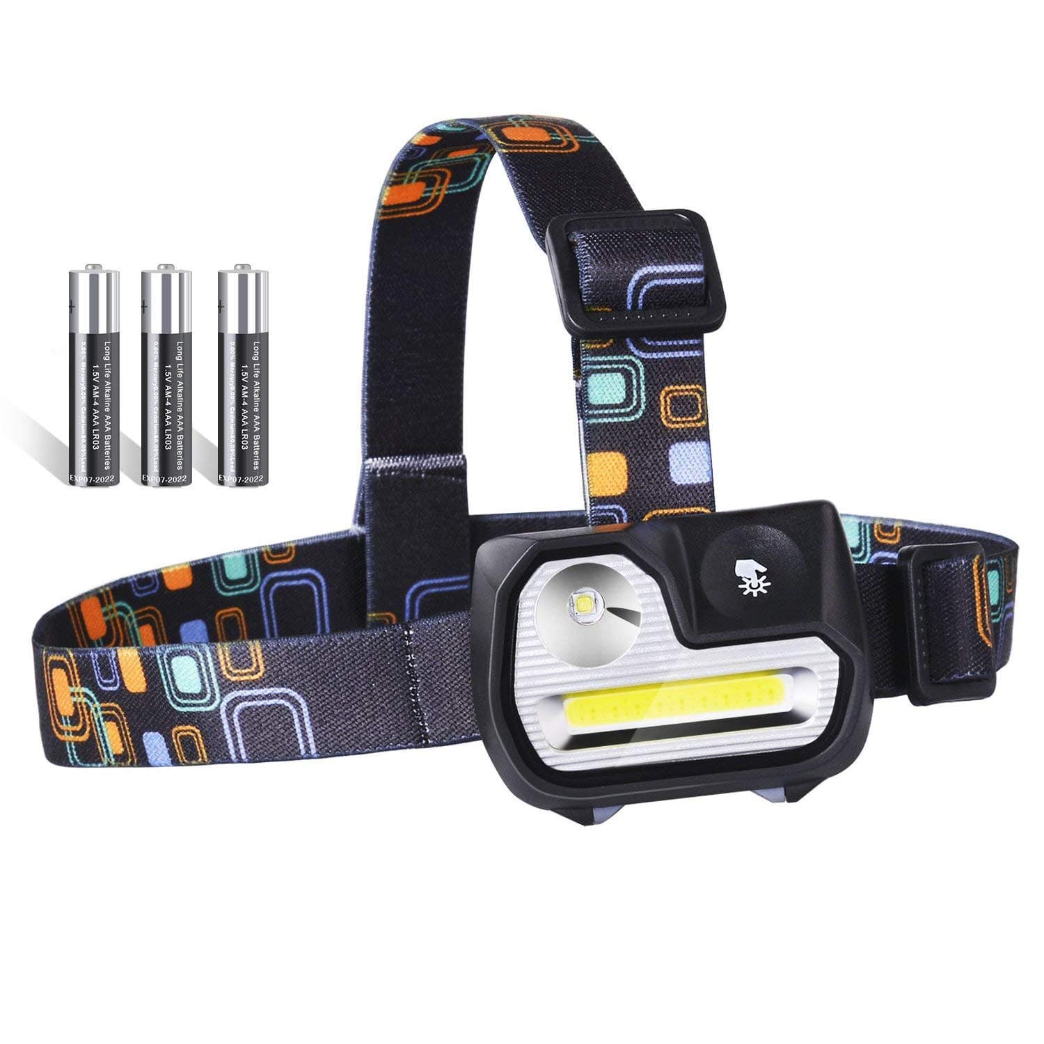 Gshine Camping Lantern Battery Powered - LED Lantern with Magnetic Base, 30 LEDs COB Technology Water Resistant Collapsible 500lm, Camping Gear Equipment (5 Mode with Battery)