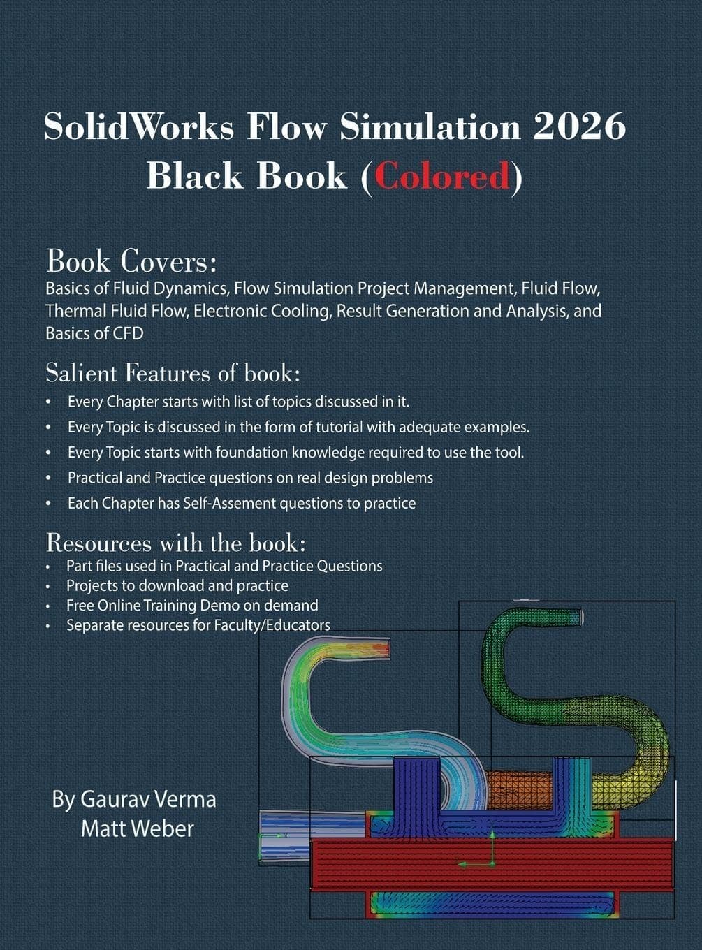 SolidWorks Flow Simulation 2026 Black Book: (Colored)