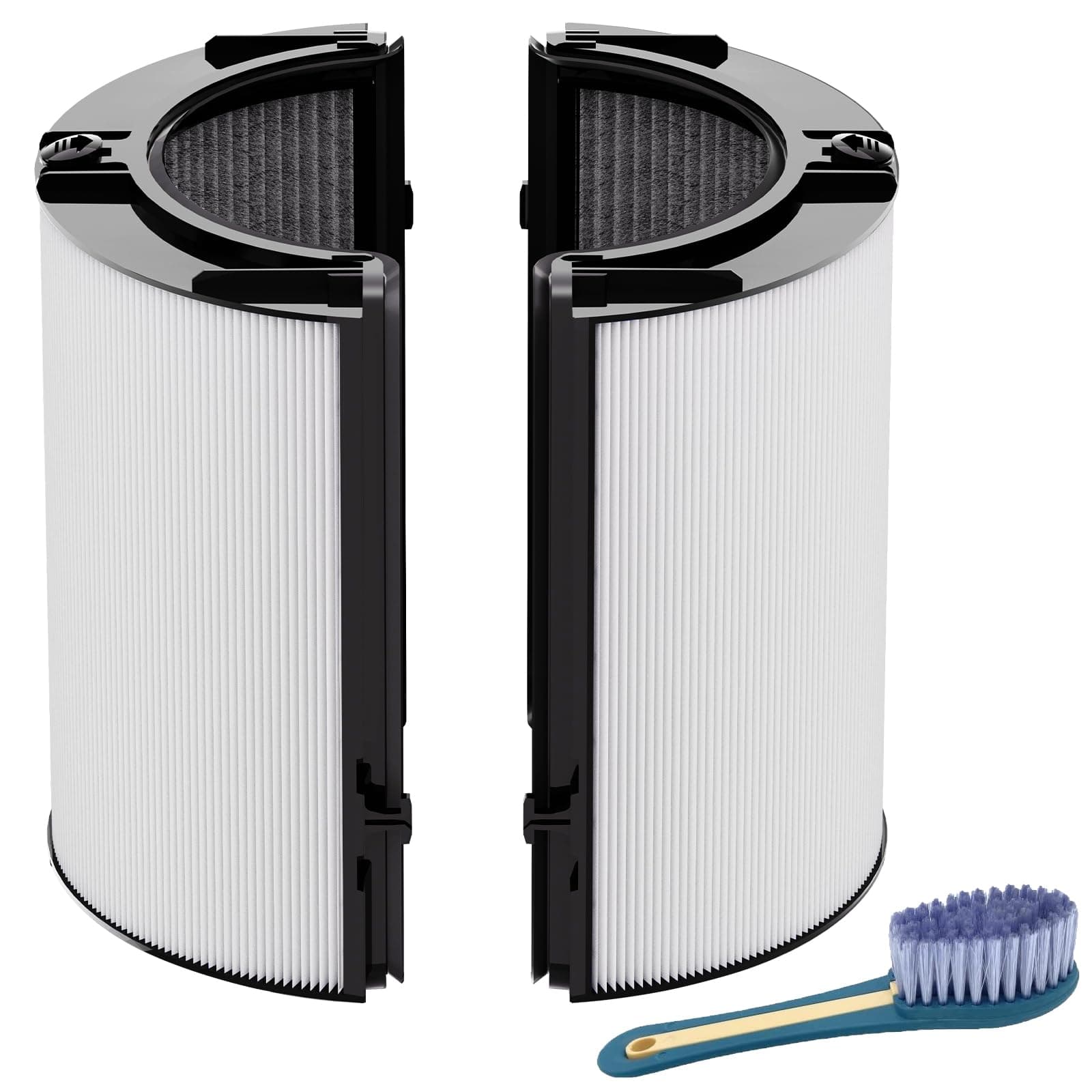 360° Combi 2 in 1 HEPA+Carbon Replacement Filter Compatible with Dyson HP1 TP06 HP06 PH02 PH01 PH03 PH04 HP09 TP09 HP07 TP07 TP10 HP10, H13 Grade True HEPA Replacement Filter