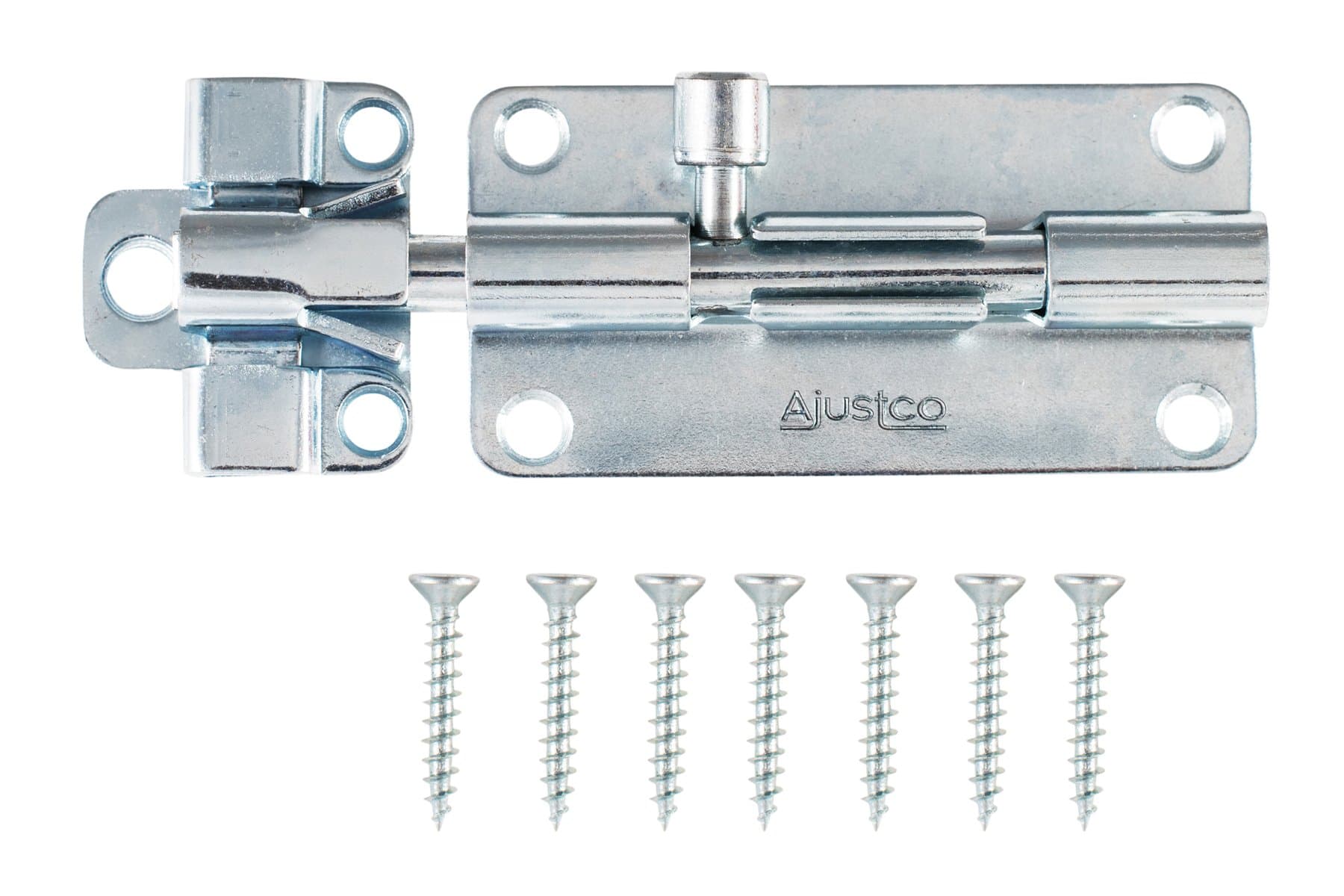 AjustLock 4" Barrel Bolt Lock (Zinc)