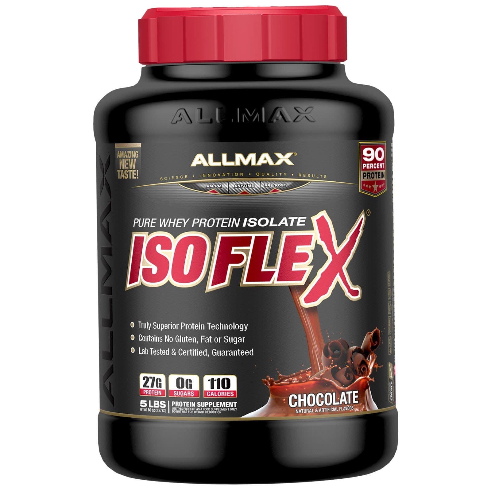 IsoFlex - Whey Protein Isolate Chocolate 5 lbs *F-S*