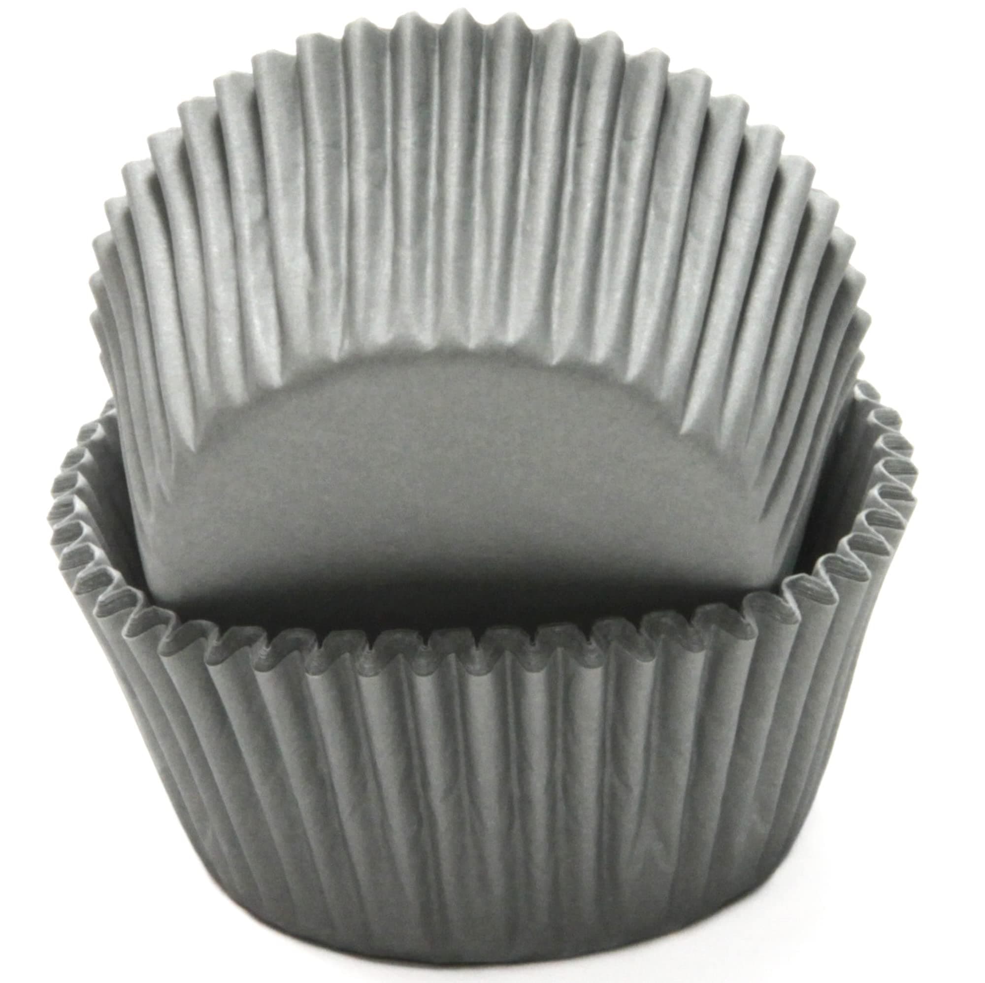 Chef Craft Gray Baking Cups, 50 Count (21866)