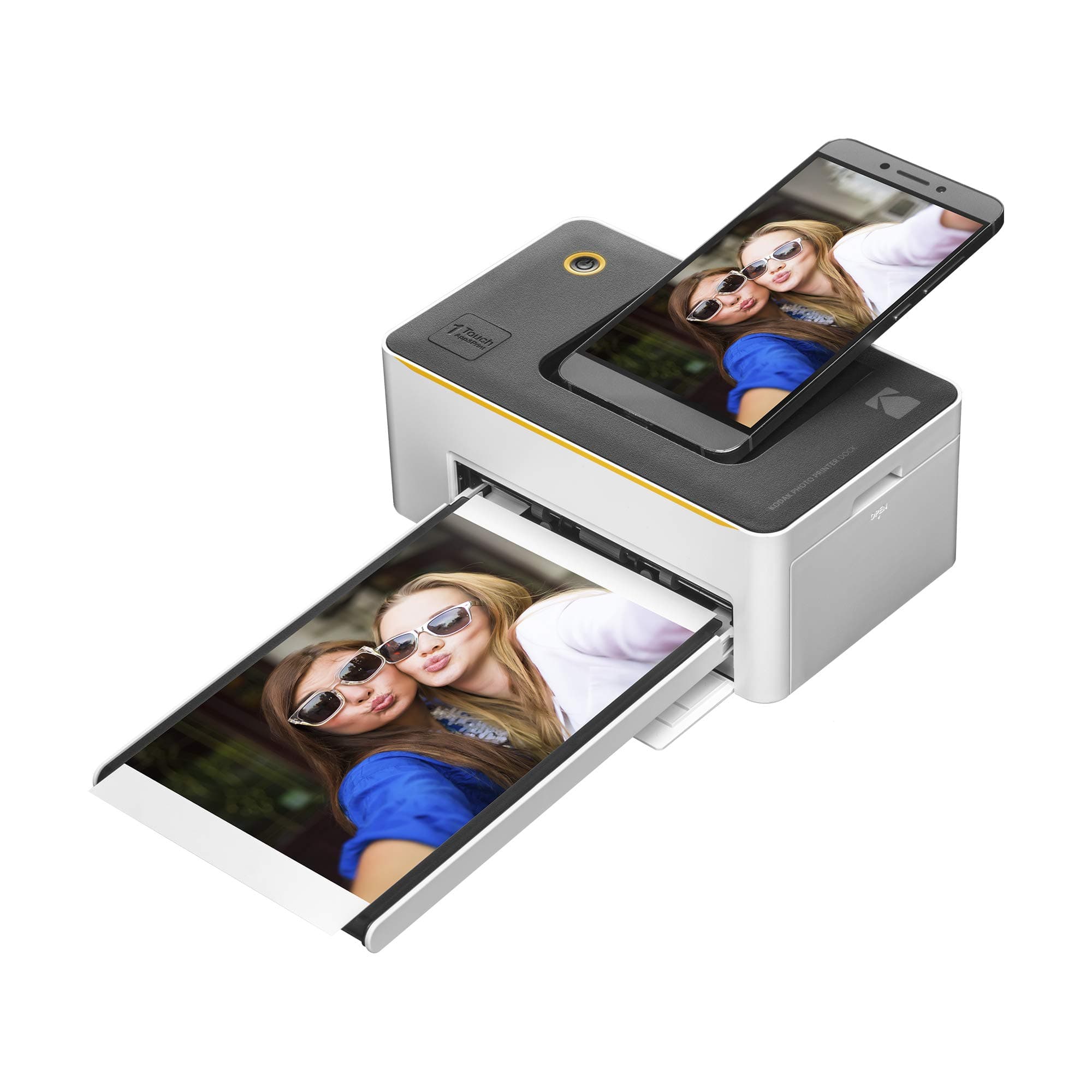 Dock Premium 4x6” Portable Instant Photo Printer, Bluetooth Edition | Full Color Photos, 4Pass & Lamination Process | Compatible with iOS, Android,Devices (2021 Edition)