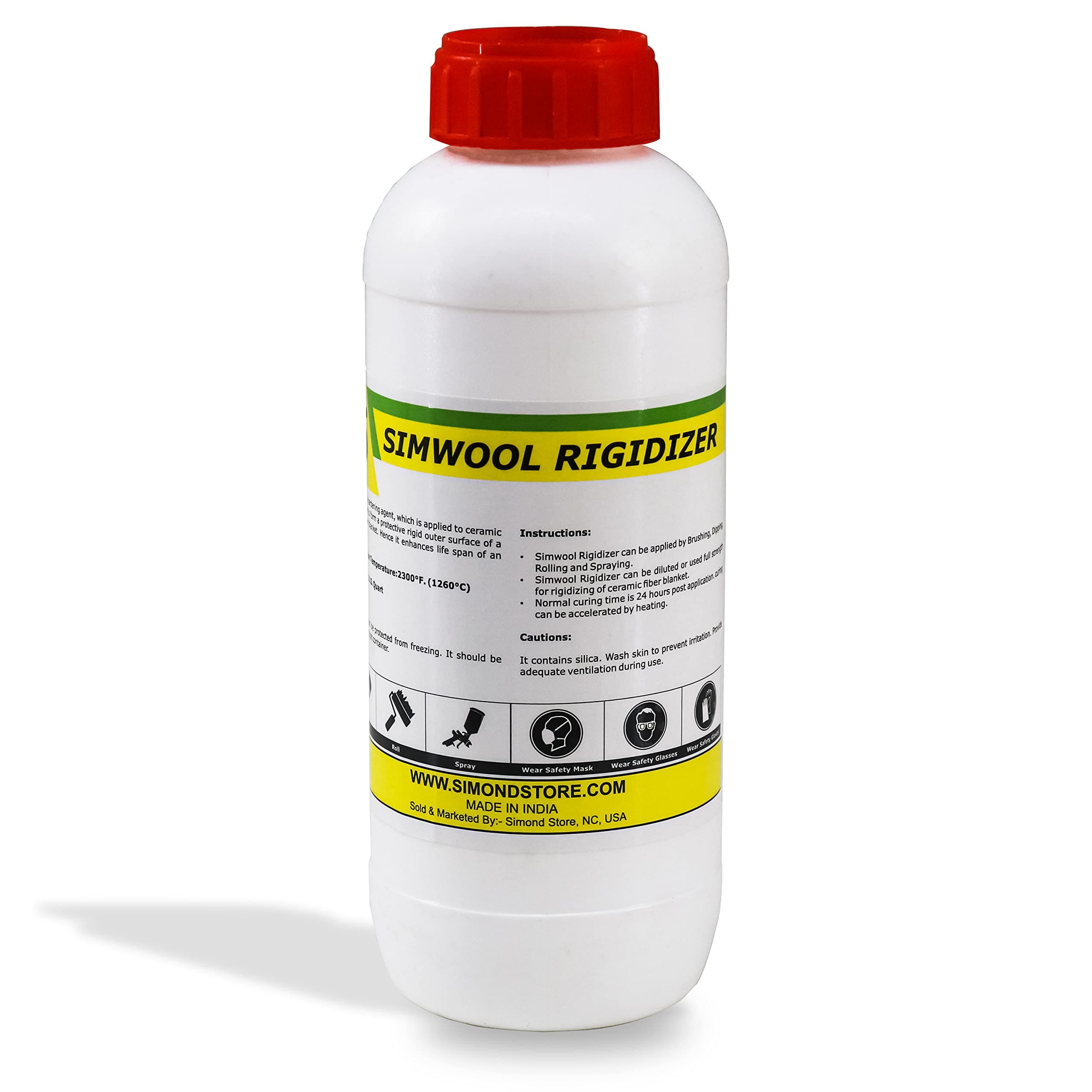 Rigidizer for Ceramic Fiber Coating - 2300F - 1 Gallon