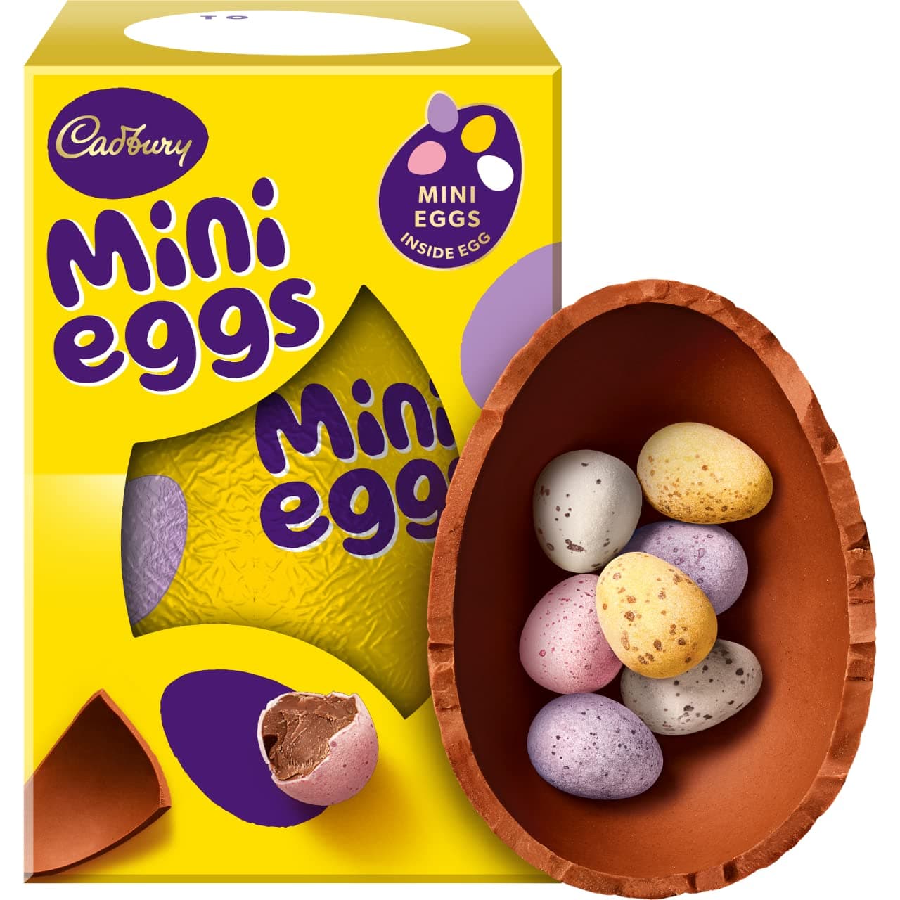 Cadbury Dairy Milk Mini Eggs Chocolate Easter Egg 97g Imported (UK)