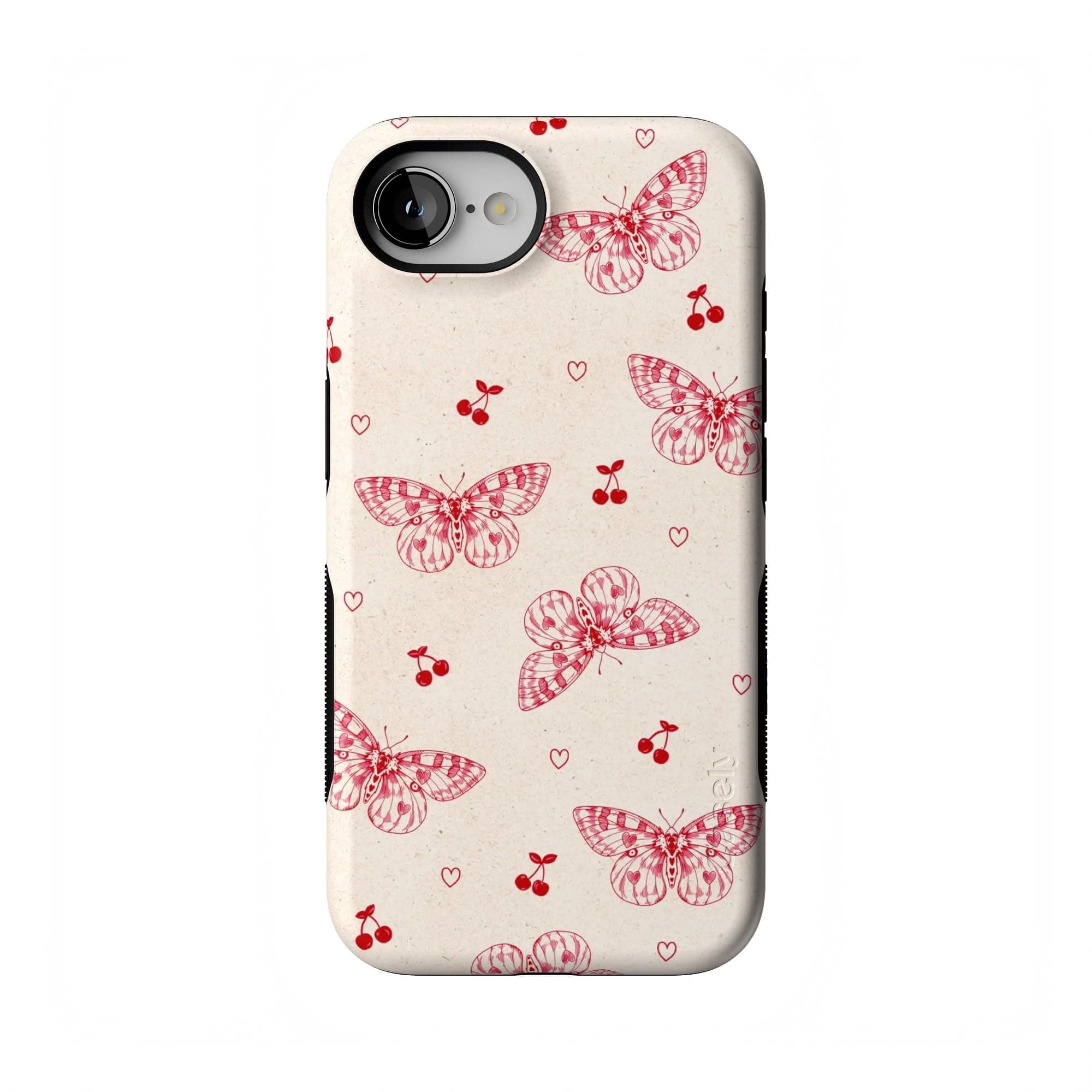 Casely iPhone 16e Case | Heart Flutters | Butterfly | Compatible with MagSafe | Bold Protective Design