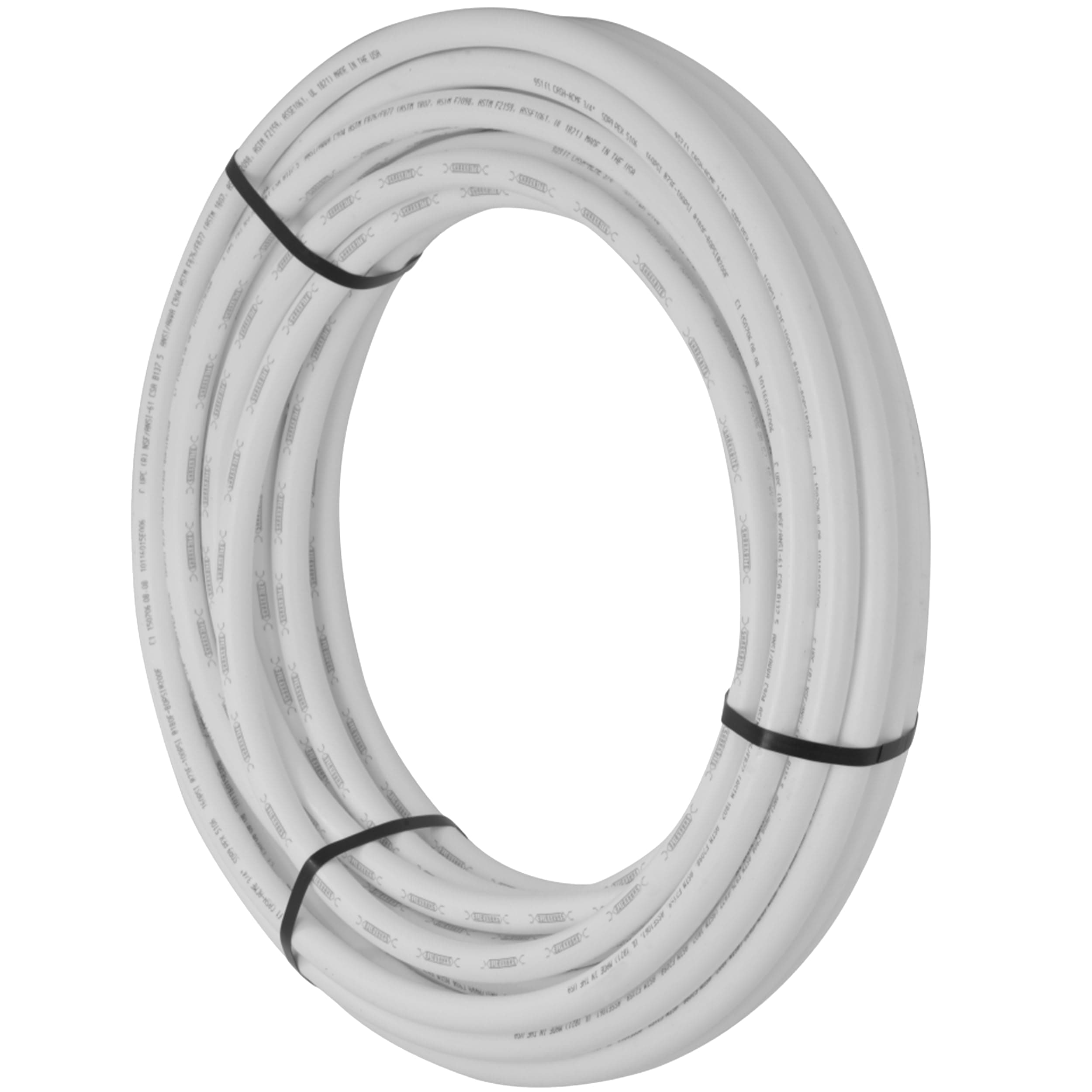 1/2 Inch x 100 Feet White PEX-B, PEX Pipe Flexible Water Tubing for Plumbing, U860W100