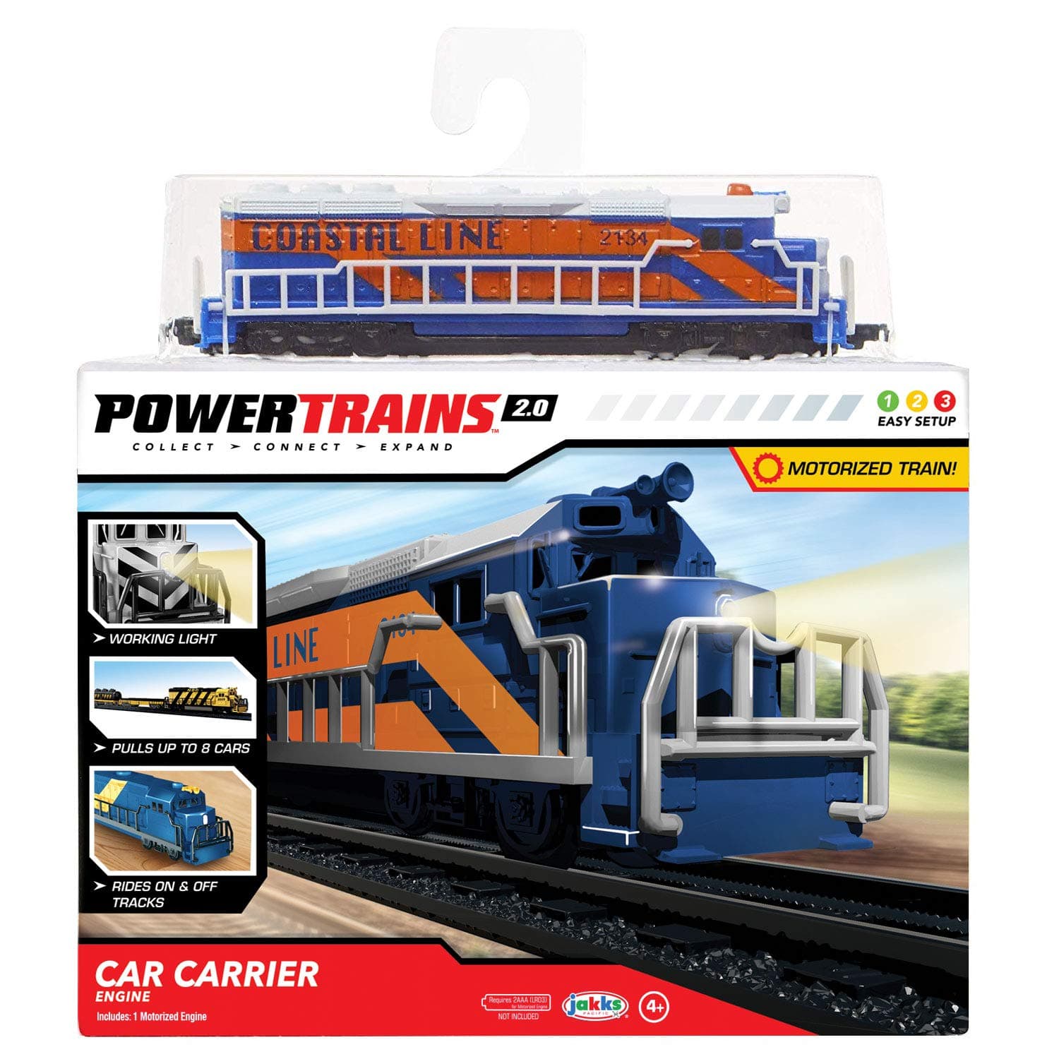 Power Trains Engine Pack Series 2, Battery Powered Train Engine, Motorized N Scale Model Train