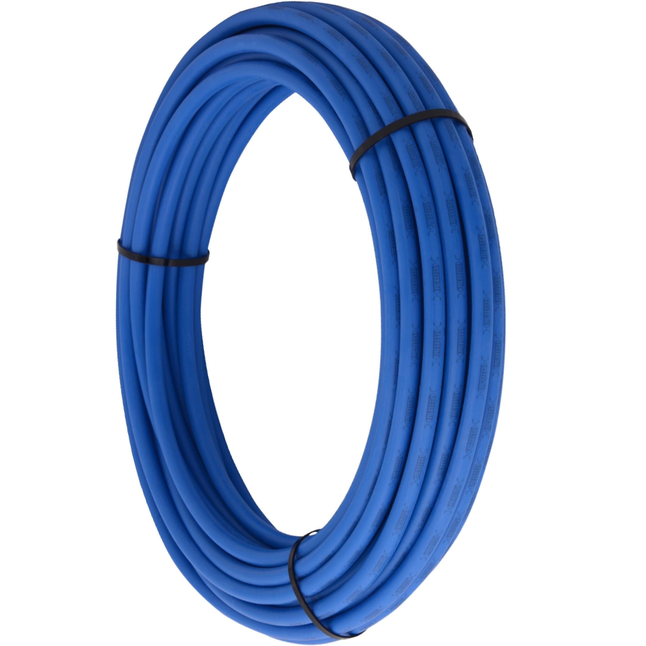 SharkBite 1/2 Inch x 100 Feet Blue PEX-B, PEX Pipe Flexible Water Tubing for Plumbing, U806B100