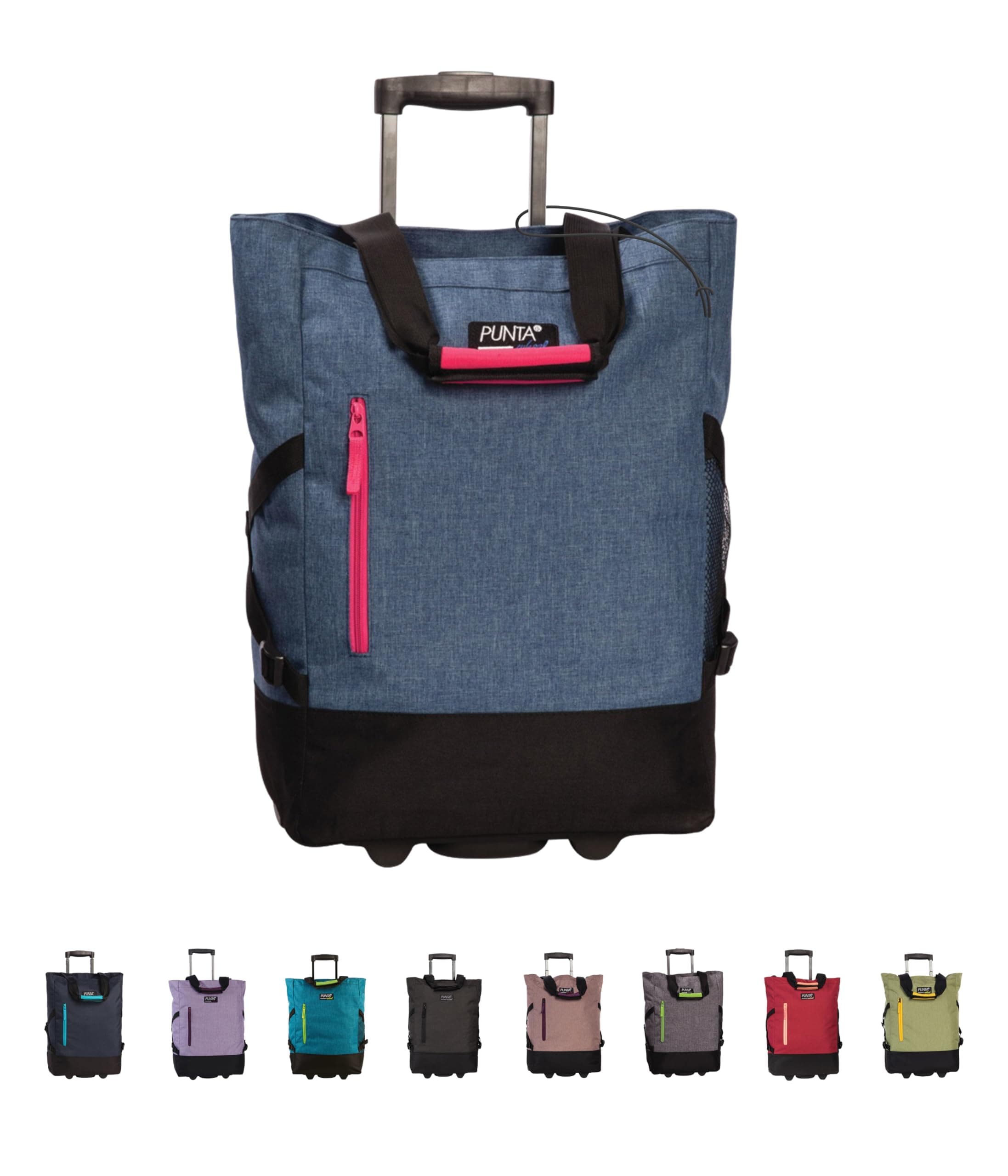 PUNTA Shopping Scooter, Grey, 36x50x20cm