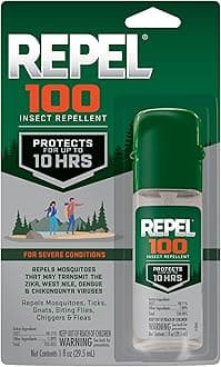 Repel 100 Insect Repellent, Mosquitos, Ticks and Gnats, For Severe Conditions, Protects For Up To 10 Hours, 98% DEET (Pump Spray) 1 fl Ounce