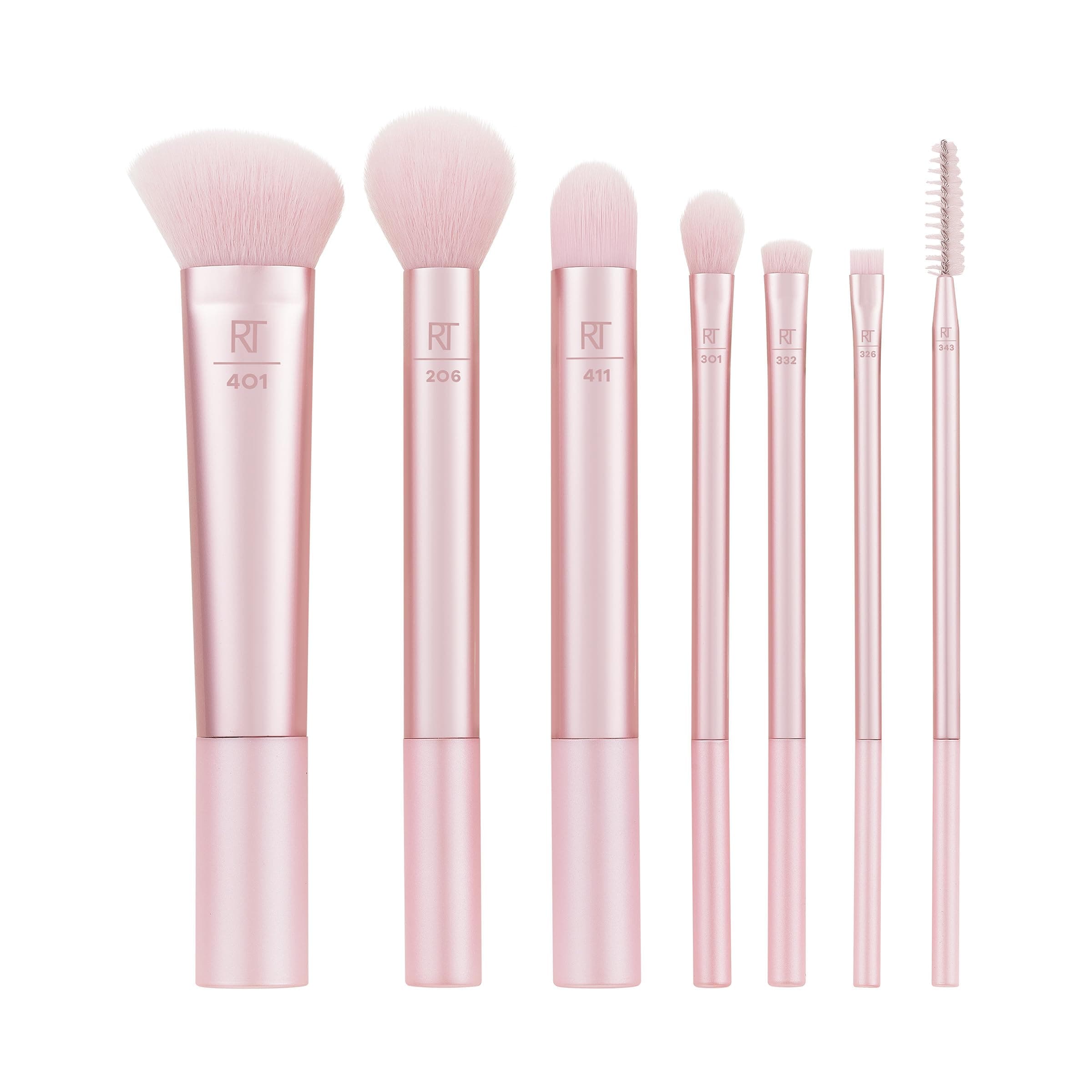 Real Techniques Limited Edition Light Up The Night Brush Kit, 7 Piece Set