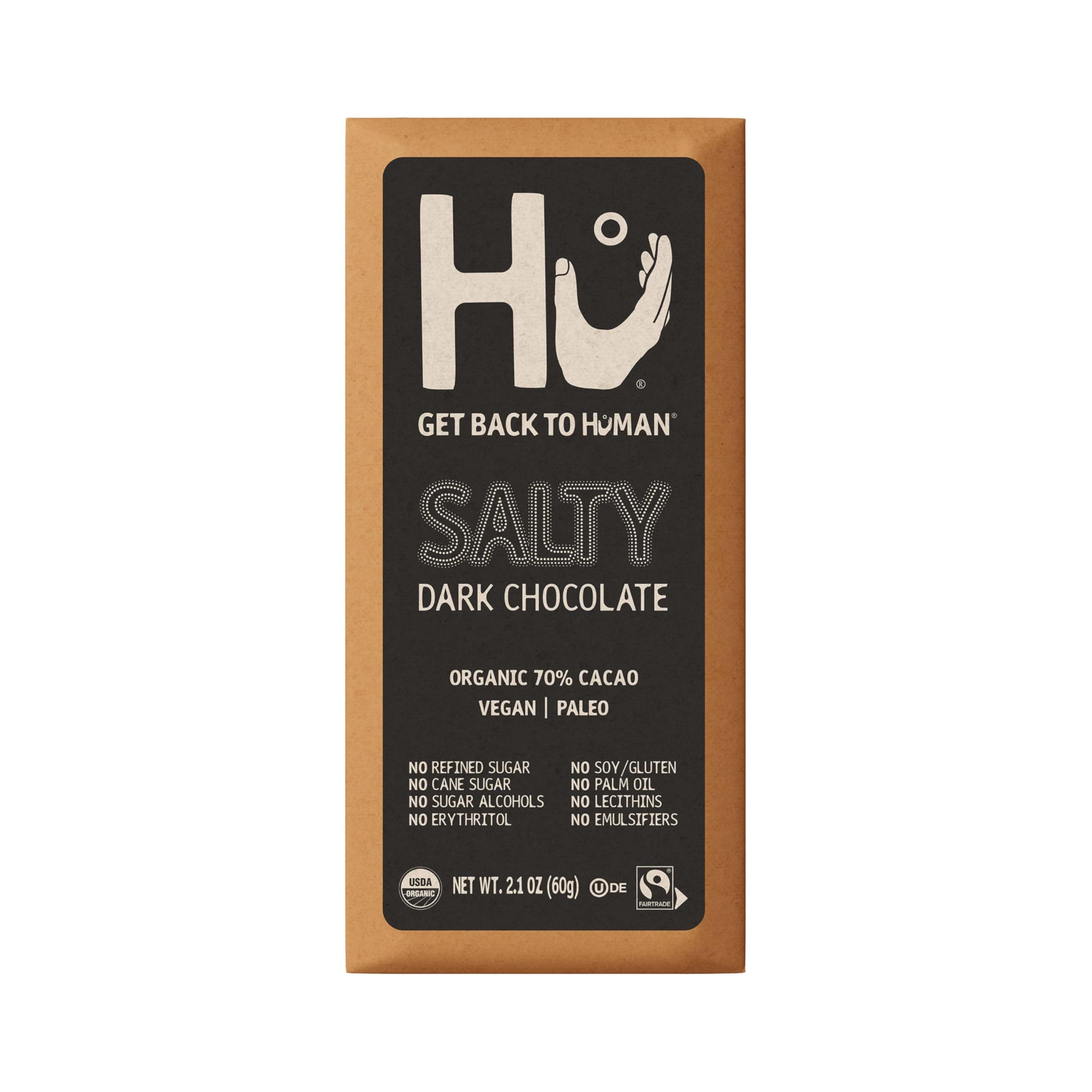 HU KITCHEN Salty Chocolate Bar, 2.1 OZ