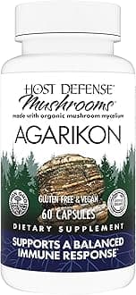 Host Defense Fungi Perfecti, Agarikon, 60 Veggie Caps Fpi-03122