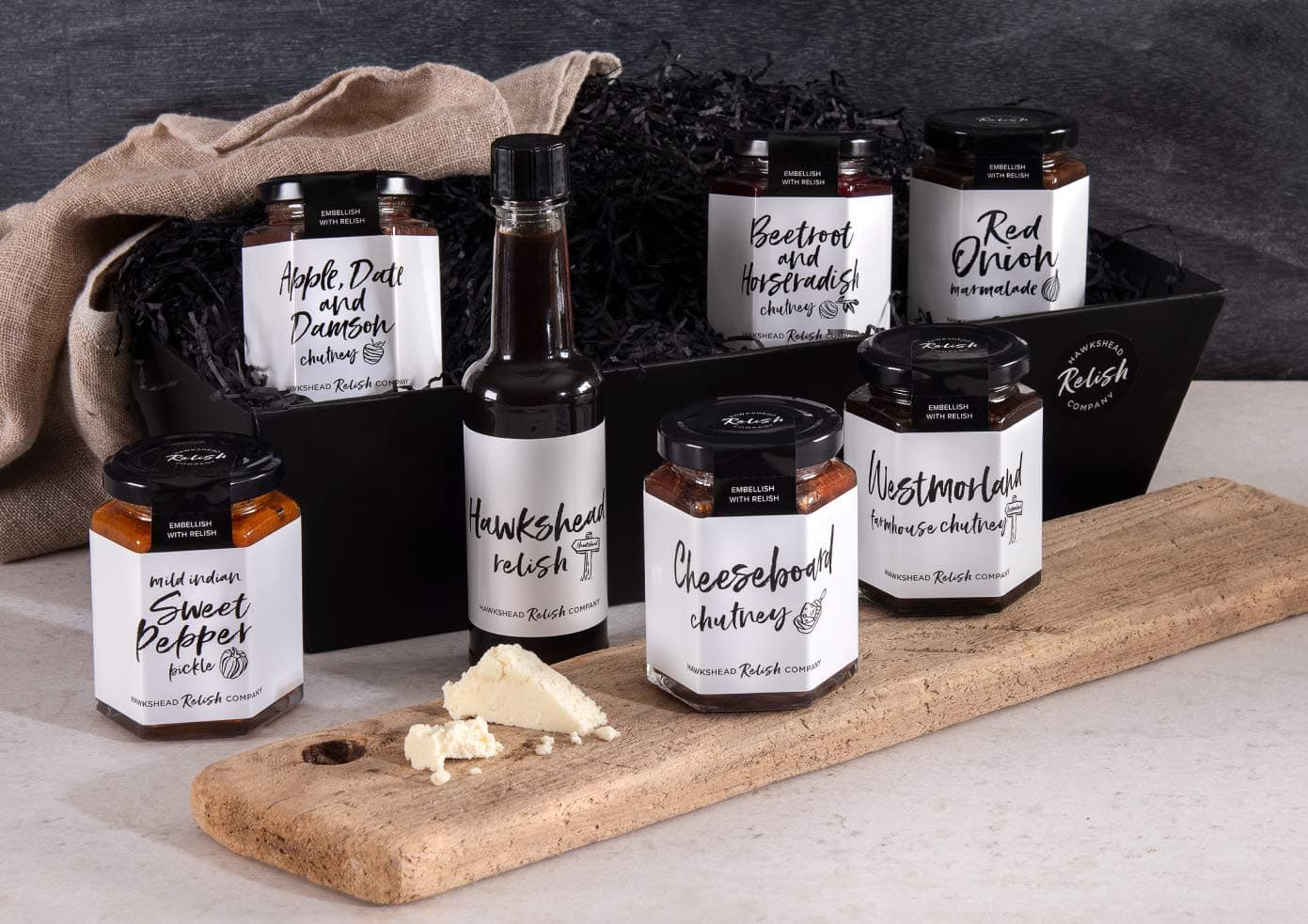 Hawkshead Relish - Cheese Lovers Gift Hamper
