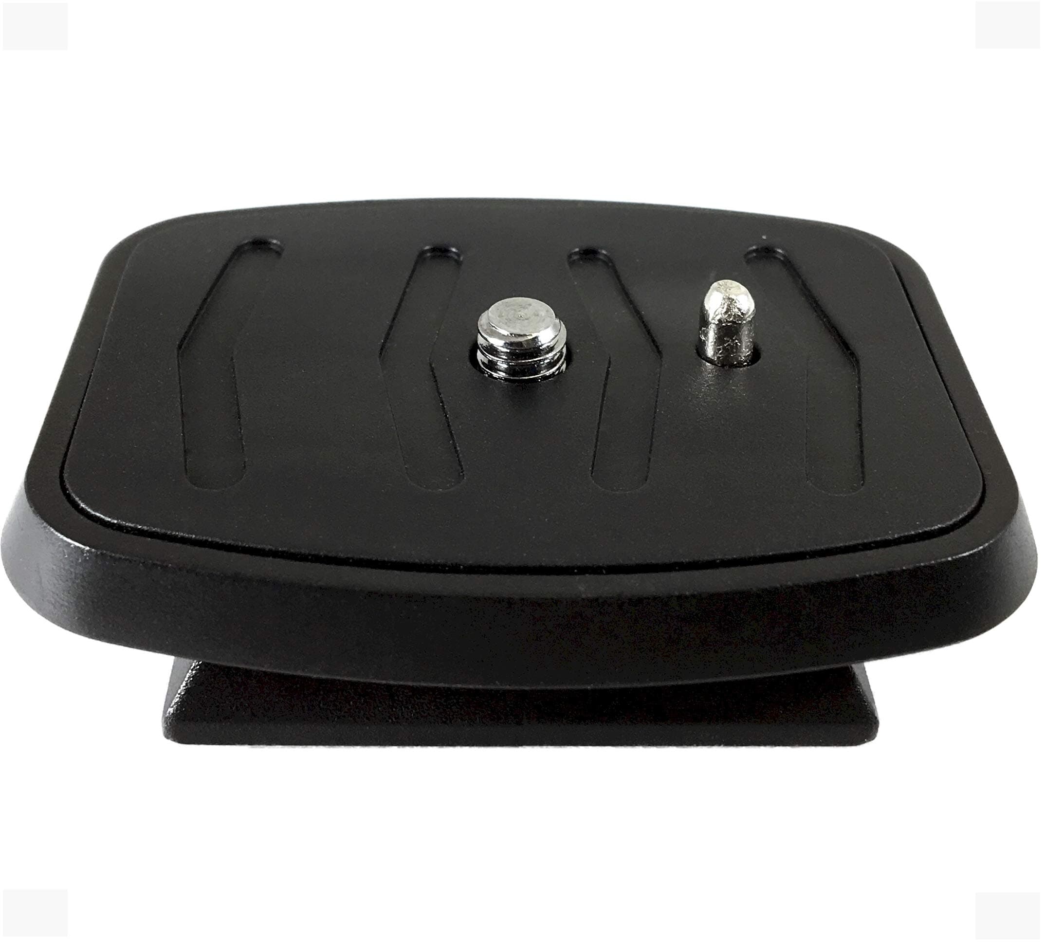 44mm Tripod Quick Release Plate Camera Mounting Adapter Parts Replacement for Certain Ambico, Velbon, Vista Explorer 60”, Sony, Sunpak, Ravelli Tripod Mount Attachment Baseplate QB-4W