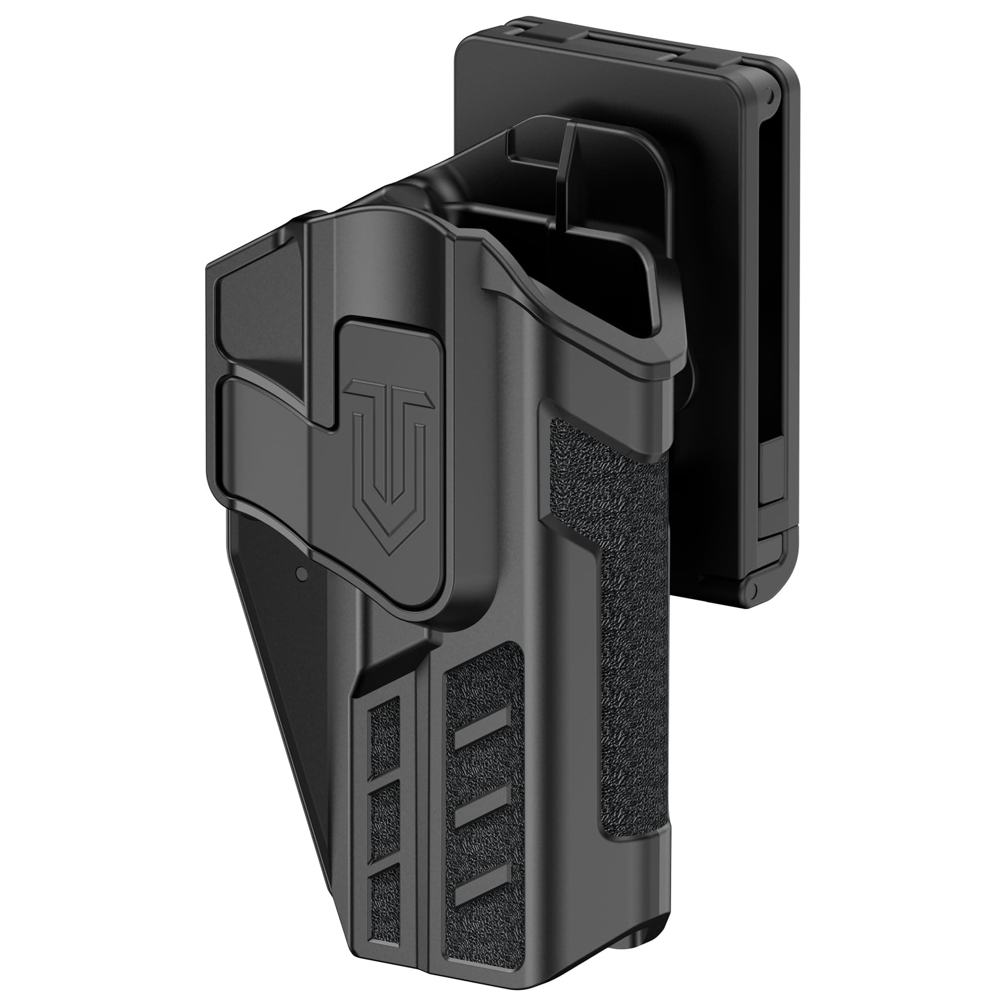 - Level Ⅱ/Ⅲ Optic Cut Holster OWB for Glock 17 19 19x 44 45 Gen 1-5, Glock 22 23 31 32 Gen1-4, Right Hand