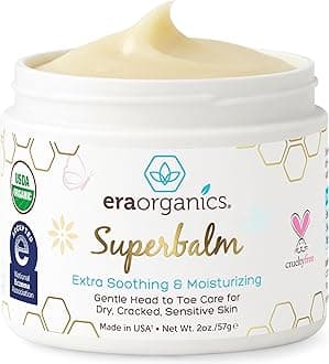 Healing Ointment for Babies USDA Certified Natural Healing Cream for Baby Eczema, Cradle Cap (Infant Seborrheic Dermatitis), Chapped Nose, Rashes, Hives & More 2oz