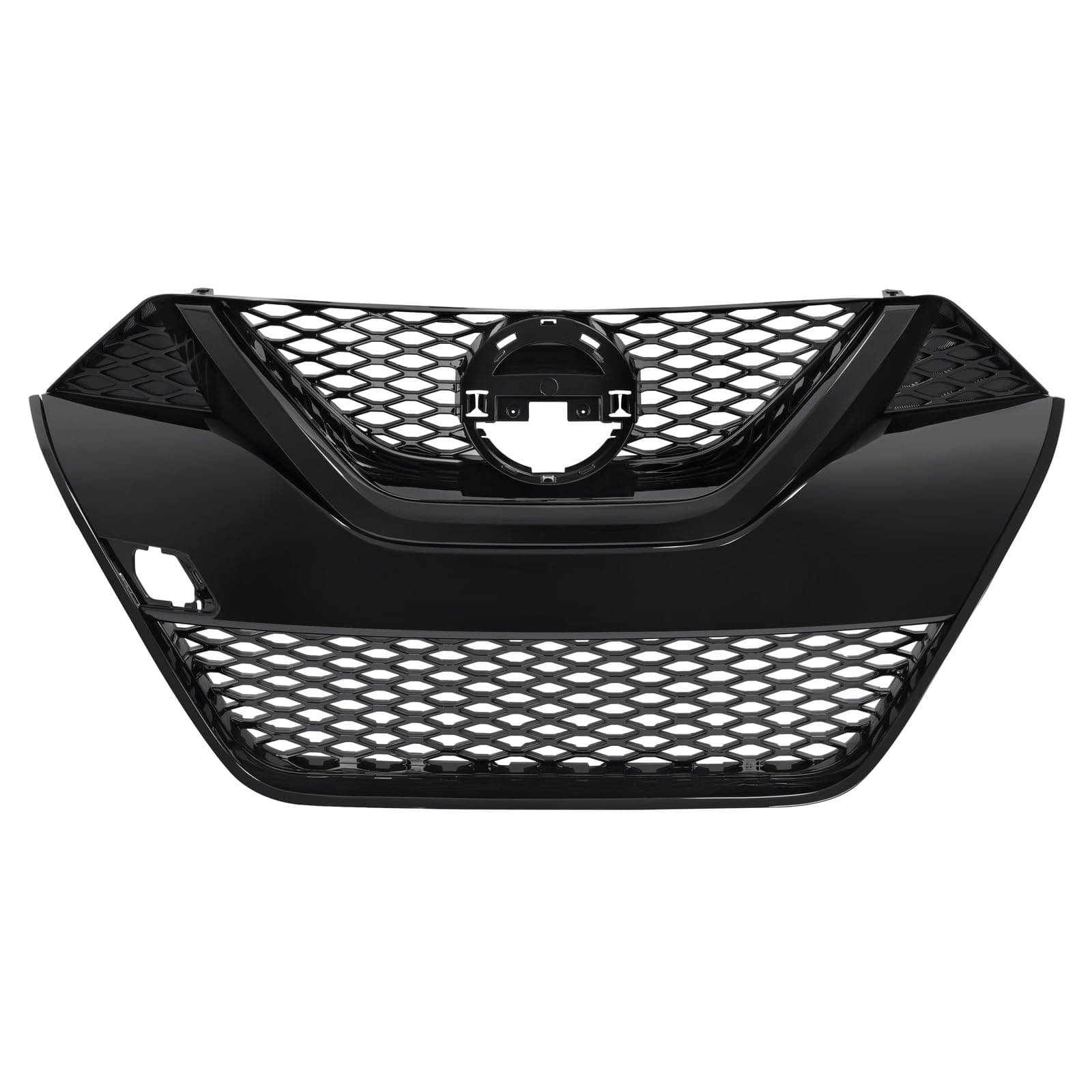 Suitable for Black Front Bumper Grille with Chrome Mesh for 2016-2018 Nissan Maxima - OEM Replacement Part 623104RA0A NI1200284