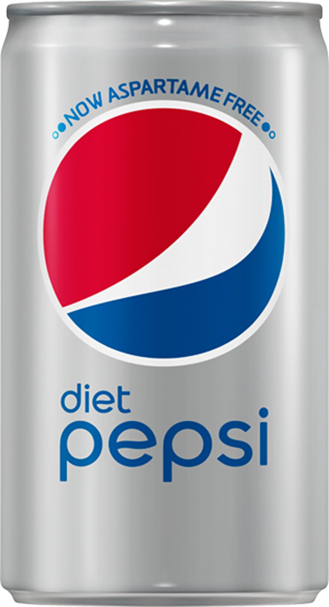Diet Pepsi Cola, 7.5 Fl Oz Mini Can (Pack of 40, Total of 300 Oz)