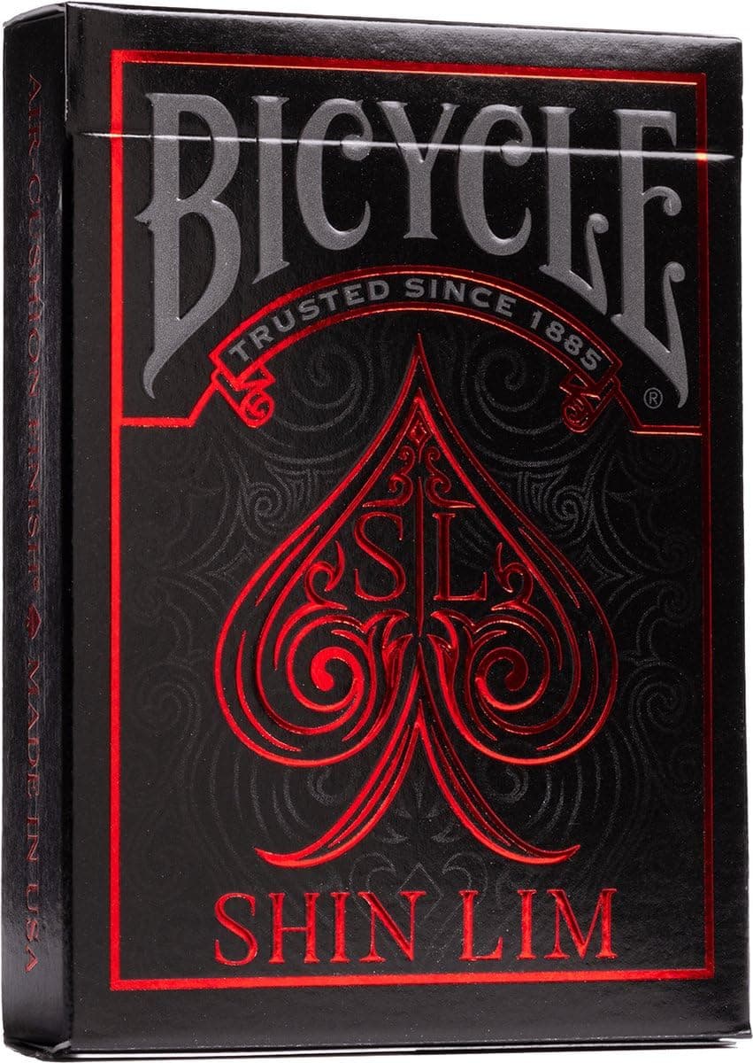 Bicycle Shin Lim Magic Special Edition Playing Cards, 1 Deck , Black