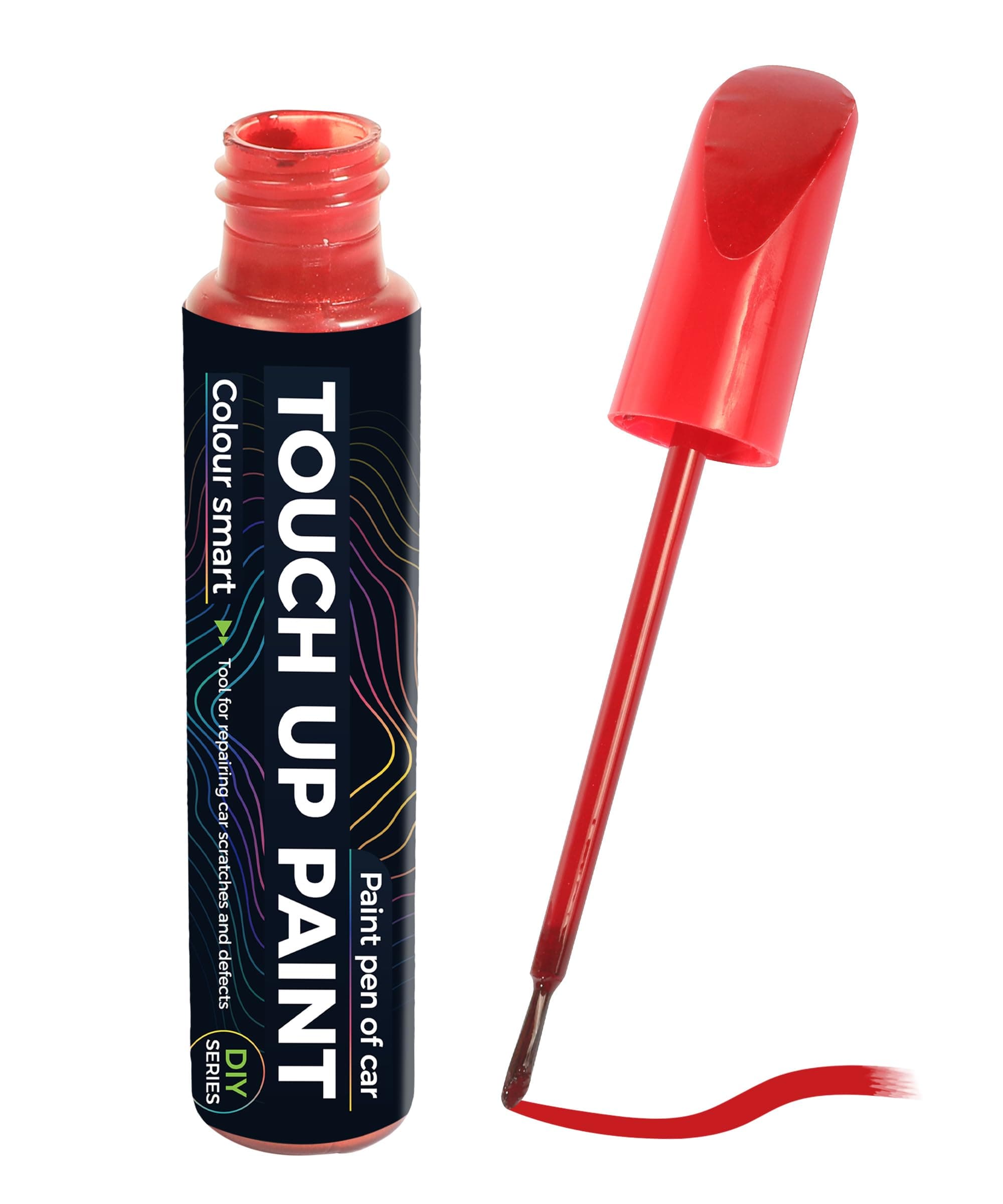 RACOONA Paint Pen,Car Accessories Touch Up Paint Pen,Car Paint Scratch Repair,Car Scratch Remover Pen,Touch Up Paint Pen for Cars,Car Touch Up Paint Pen,Deep Scratches for All Types of Cars (Pearl Red)