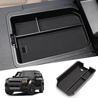 Center Console Organizer Compatible with Toyota Land Cruiser 250 Prado J250 LC250 2024 2025 2026 Accessories Interior ABS Armrest Storage Box Tray Organizer Insert (Not Fit Cool Box)
