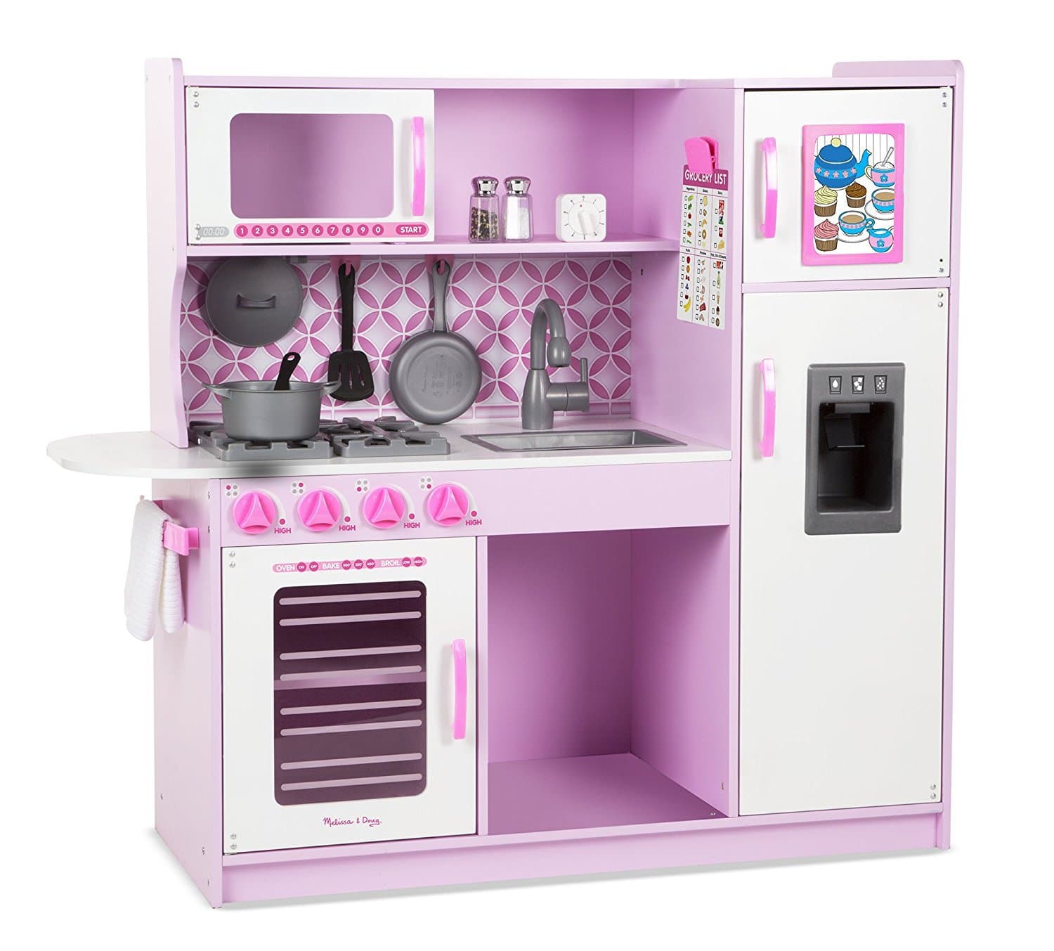 Melissa & Doug Chef's Kitchen, Pretend Play Set, Cupcake