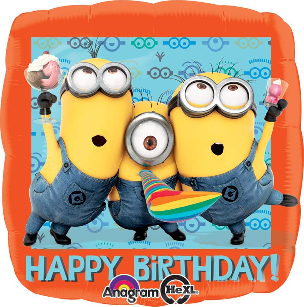Universal StudiosDespicable Me Happy Birthday Standard Balloon
